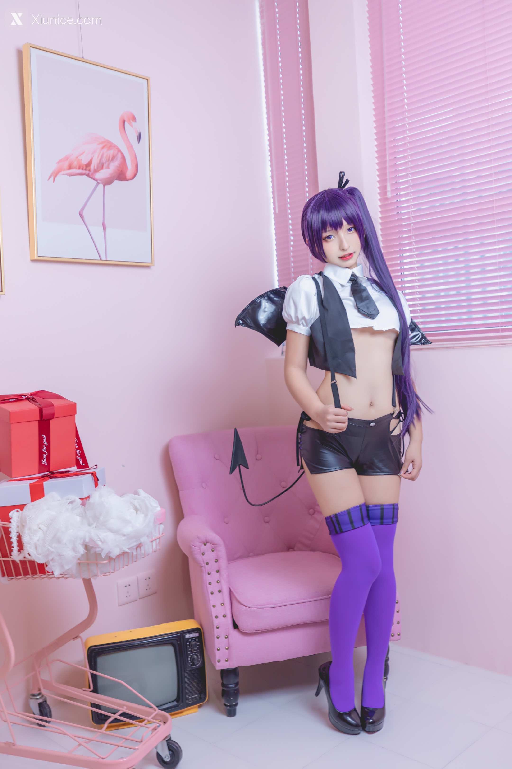 Coser@神楽坂真冬 Vol.064 绝对企画-黛玉&小恶魔《色の香り》 第67张