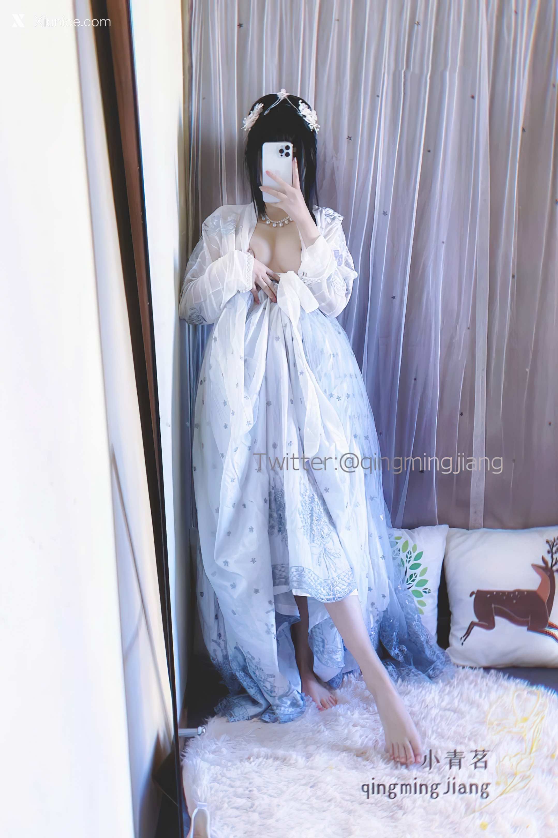 Coser@小青茗 唯美唐装古风下的美妙胴体 第17张