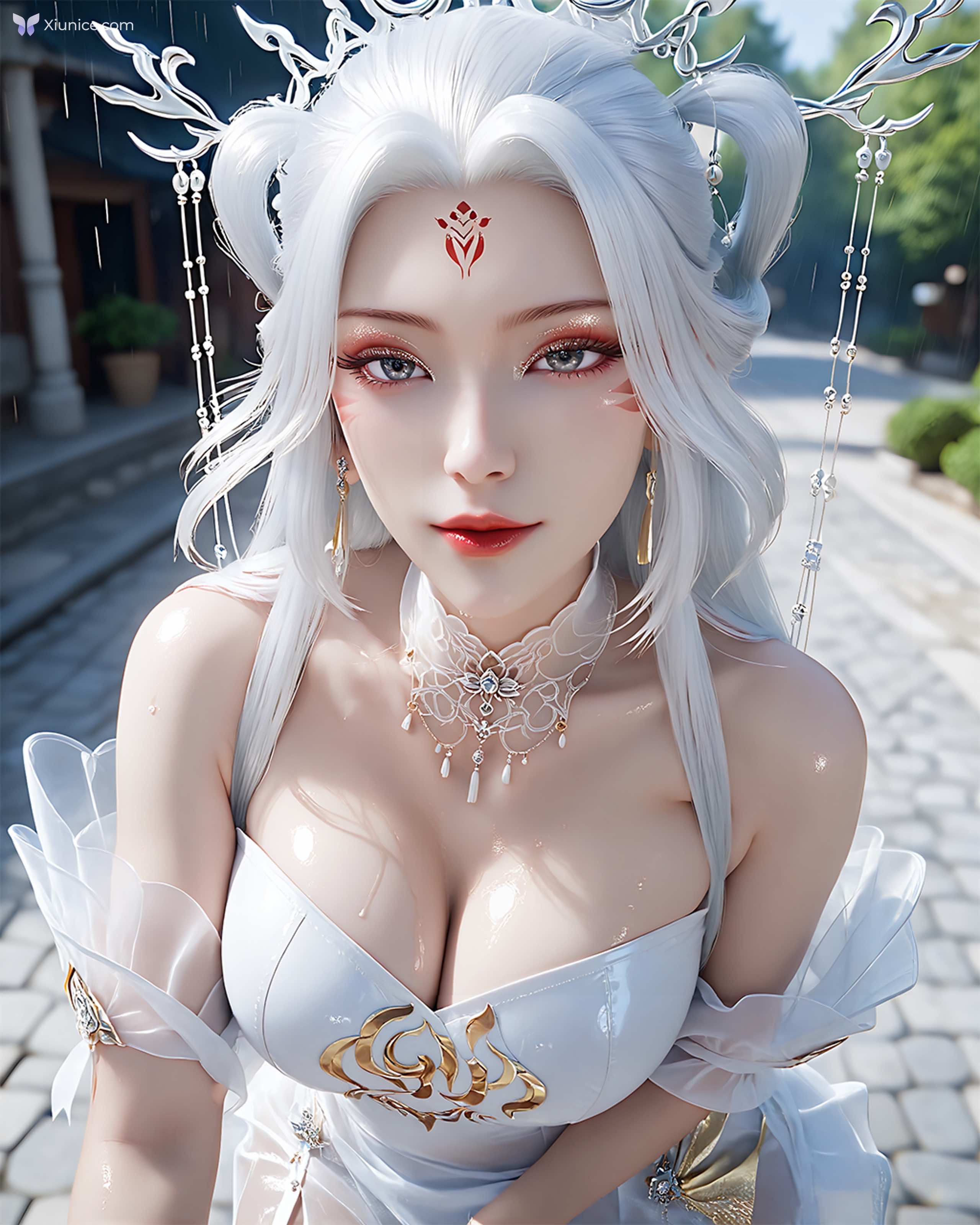AI Girl 小白诛仙3-白衣单车痴汉 第48张