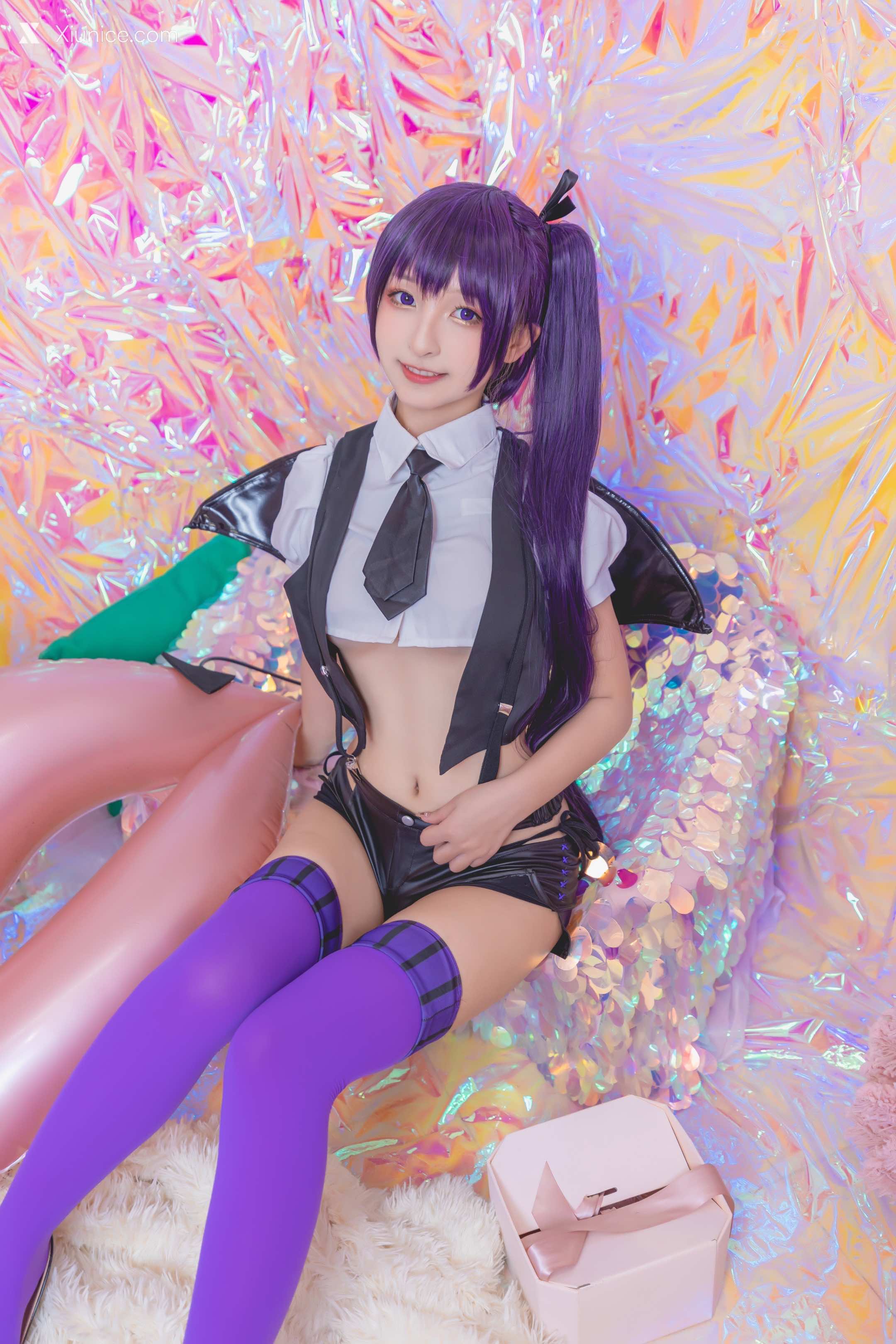 Coser@神楽坂真冬 Vol.064 绝对企画-黛玉&小恶魔《色の香り》 第57张