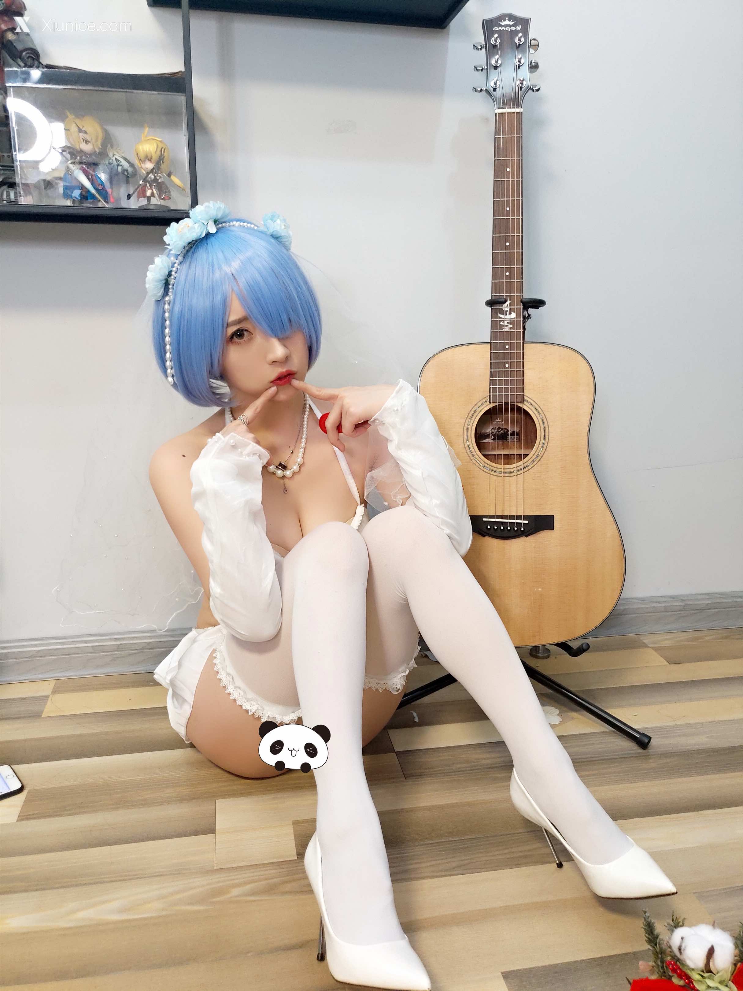 Coser@小女巫露娜 Vol.006 雷姆婚纱 第6张