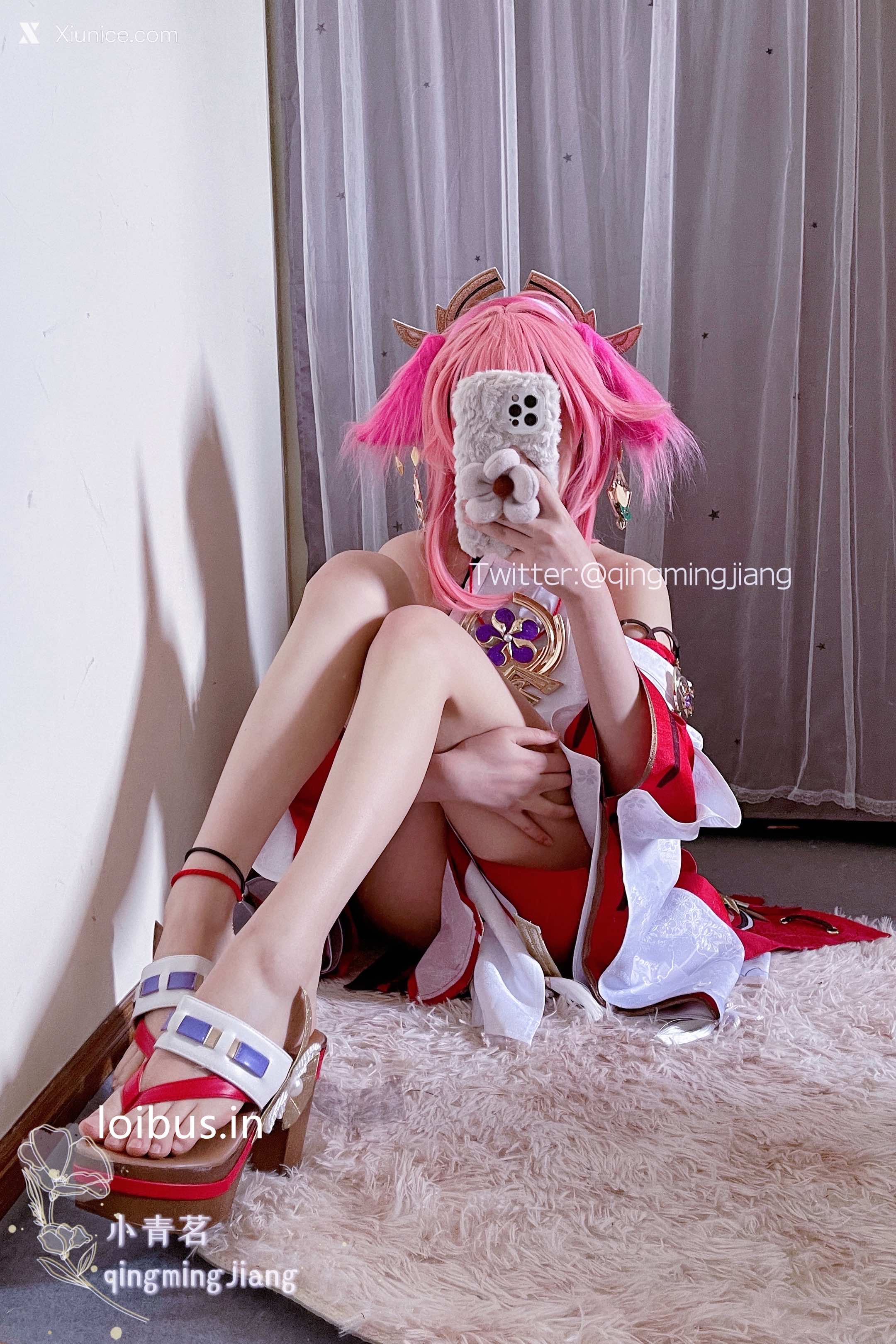 Coser@小青茗 八重神子 第1张