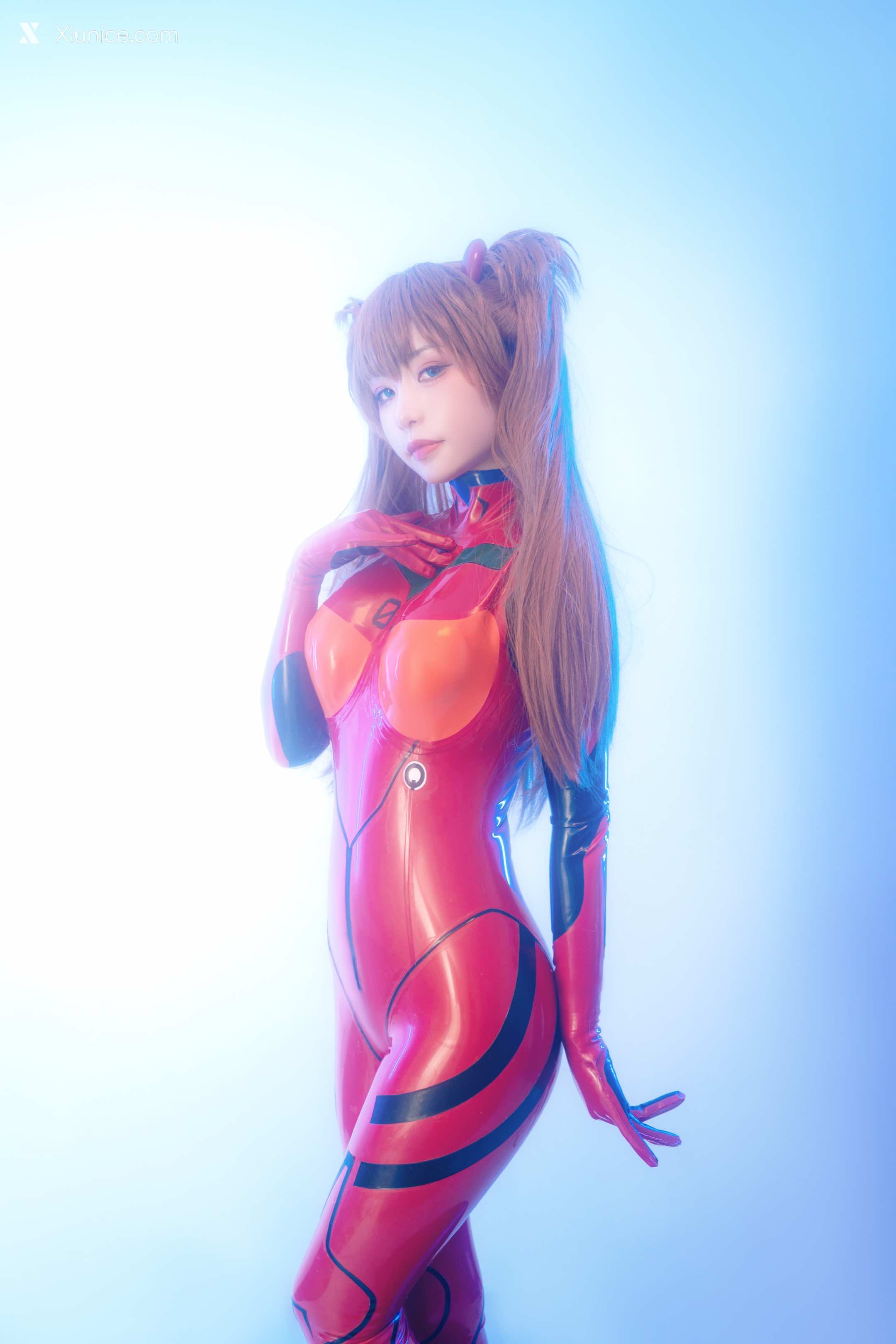 Coser@爆机少女喵小吉 (Nekokoyoshi) 明日香 人类补奸计划 第15张