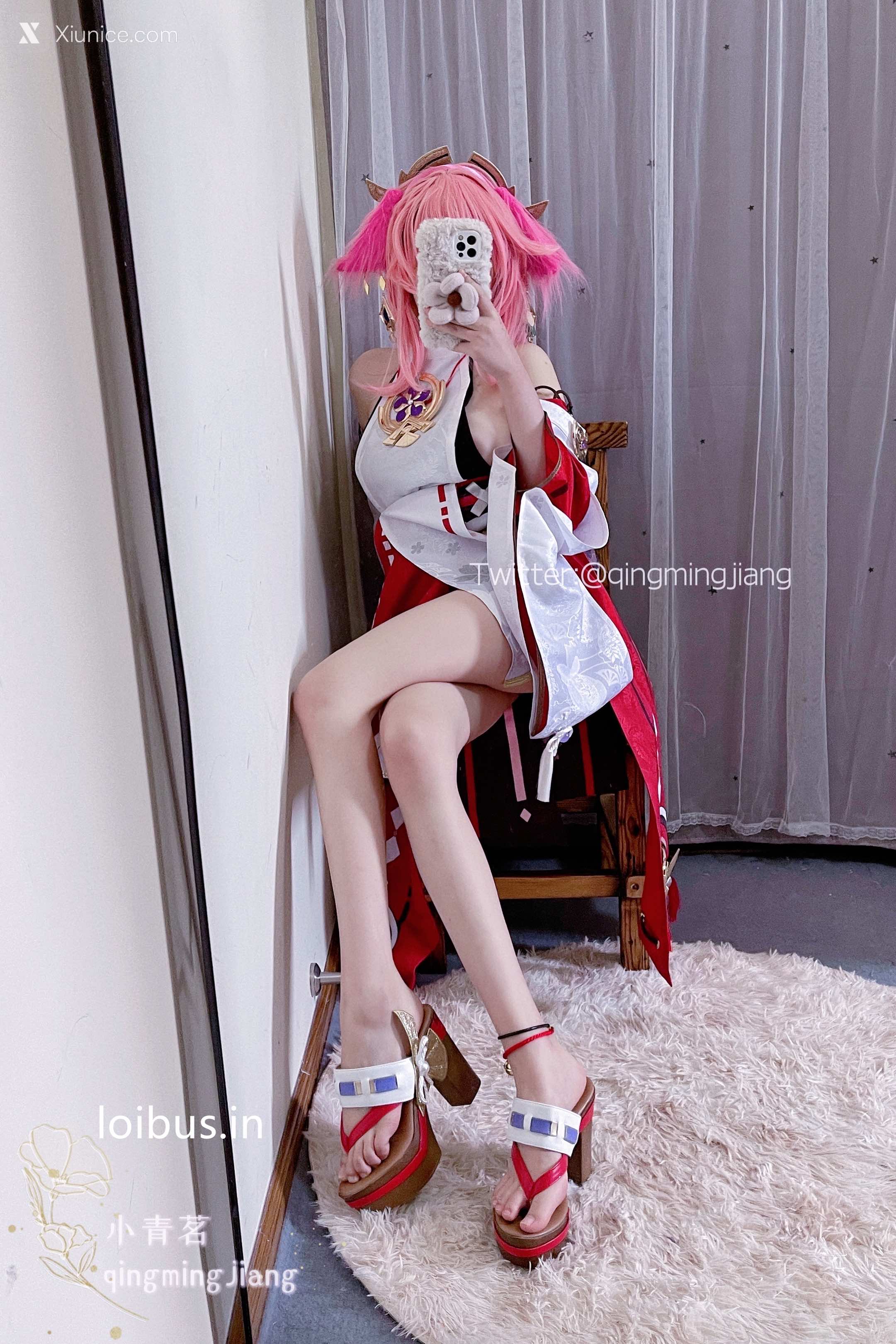 Coser@小青茗 八重神子 第11张