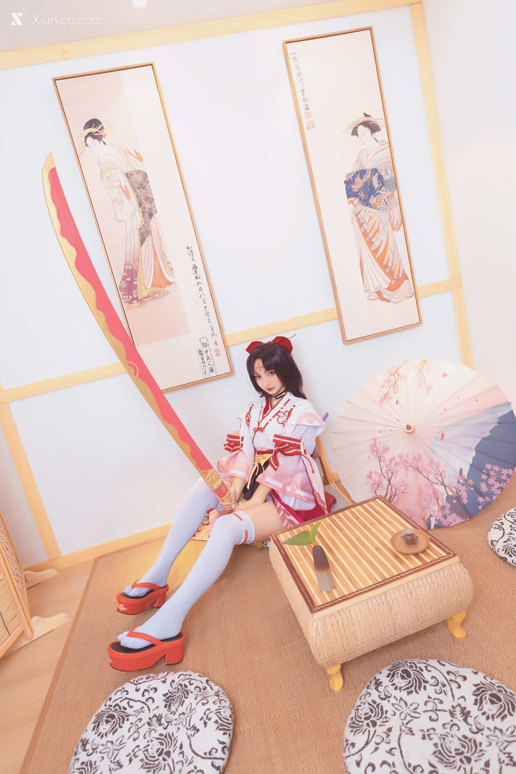 Coser@神楽坂真冬 Vol.063 绝对企画-陈&妖刀姬cos《刀ノ語》 第124张