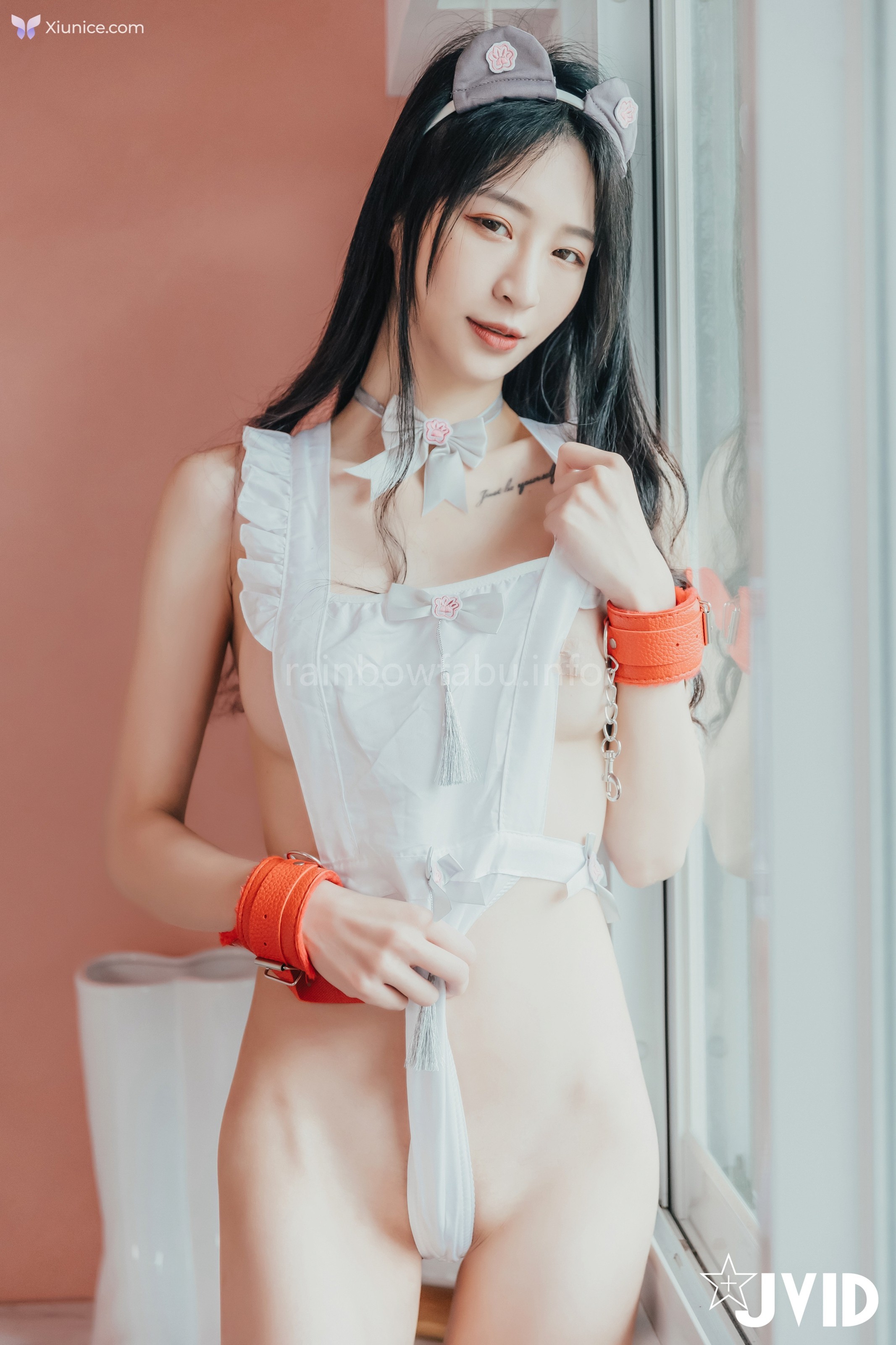 JVID Sunny小采緹 – 開腿綑綁過節寂寞難耐自己玩起來的Sunny小僕娘 第151张