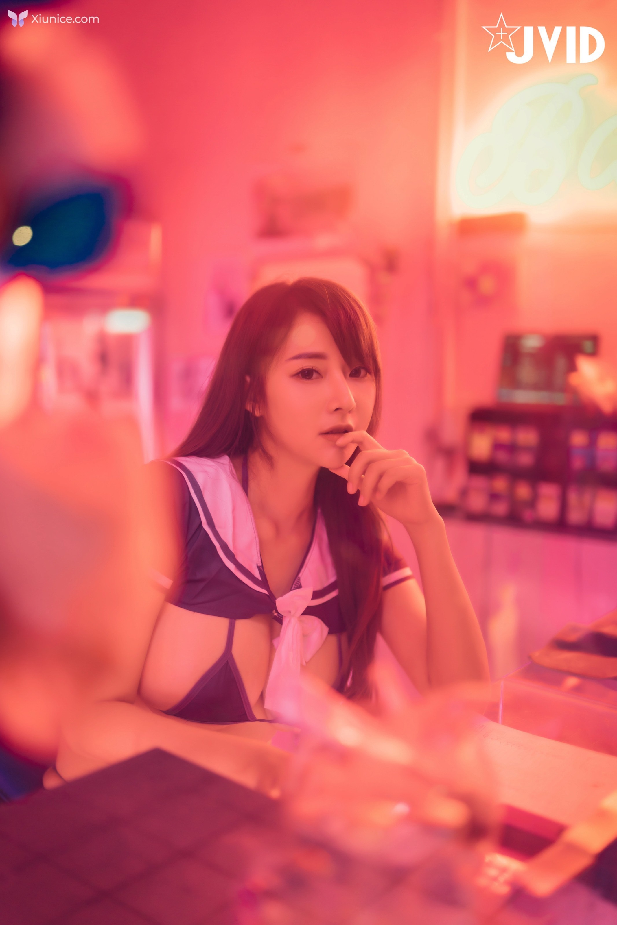 JVID Lele 樂樂 – 美人西施 樂樂得來速檳榔攤 臉紅心跳的特別服務上空無碼無遮 第1张
