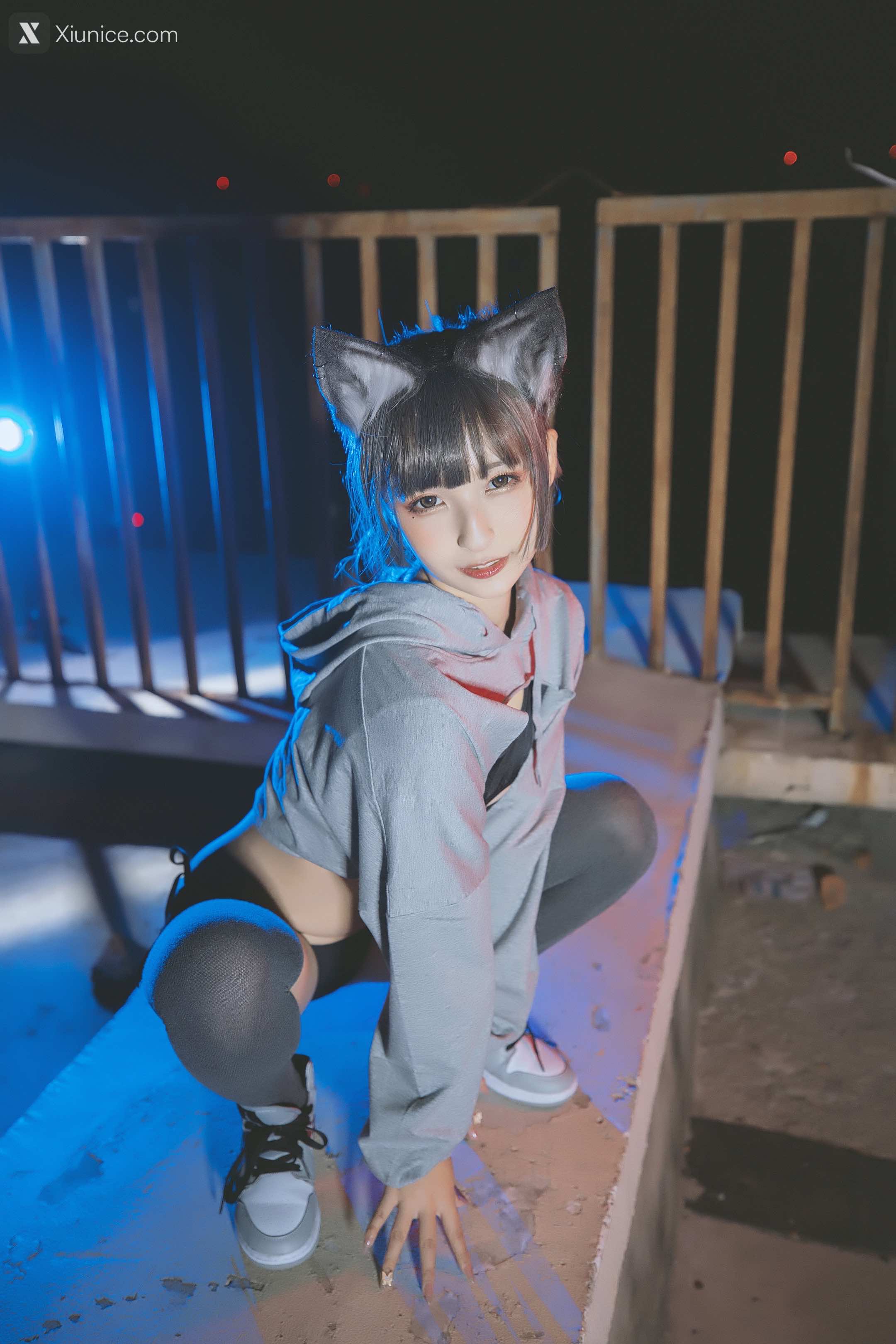 Coser@神楽坂真冬 Vol.034 危険な耳 狼妹&兔娘 第90张