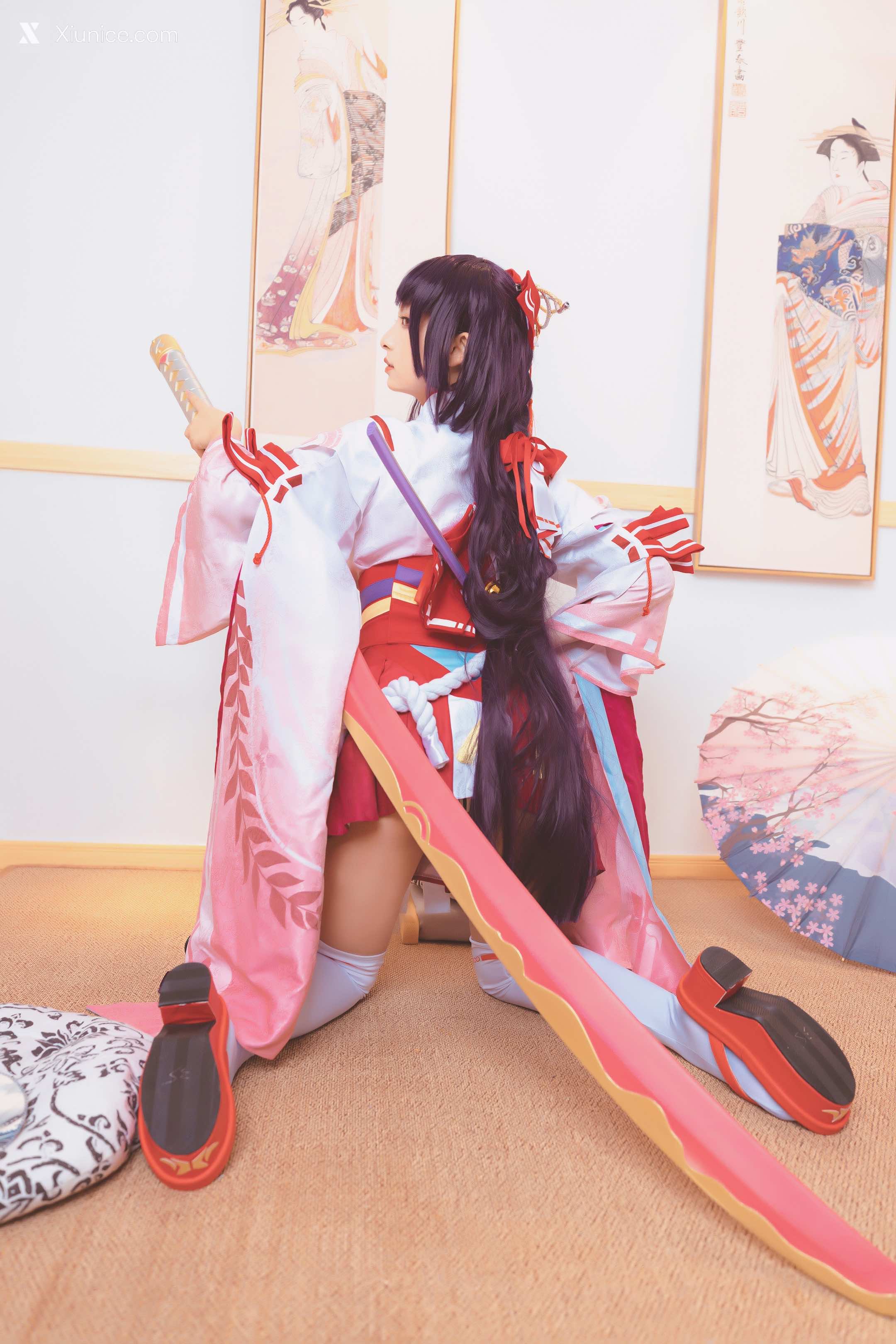 Coser@神楽坂真冬 Vol.063 绝对企画-陈&妖刀姬cos《刀ノ語》 第149张