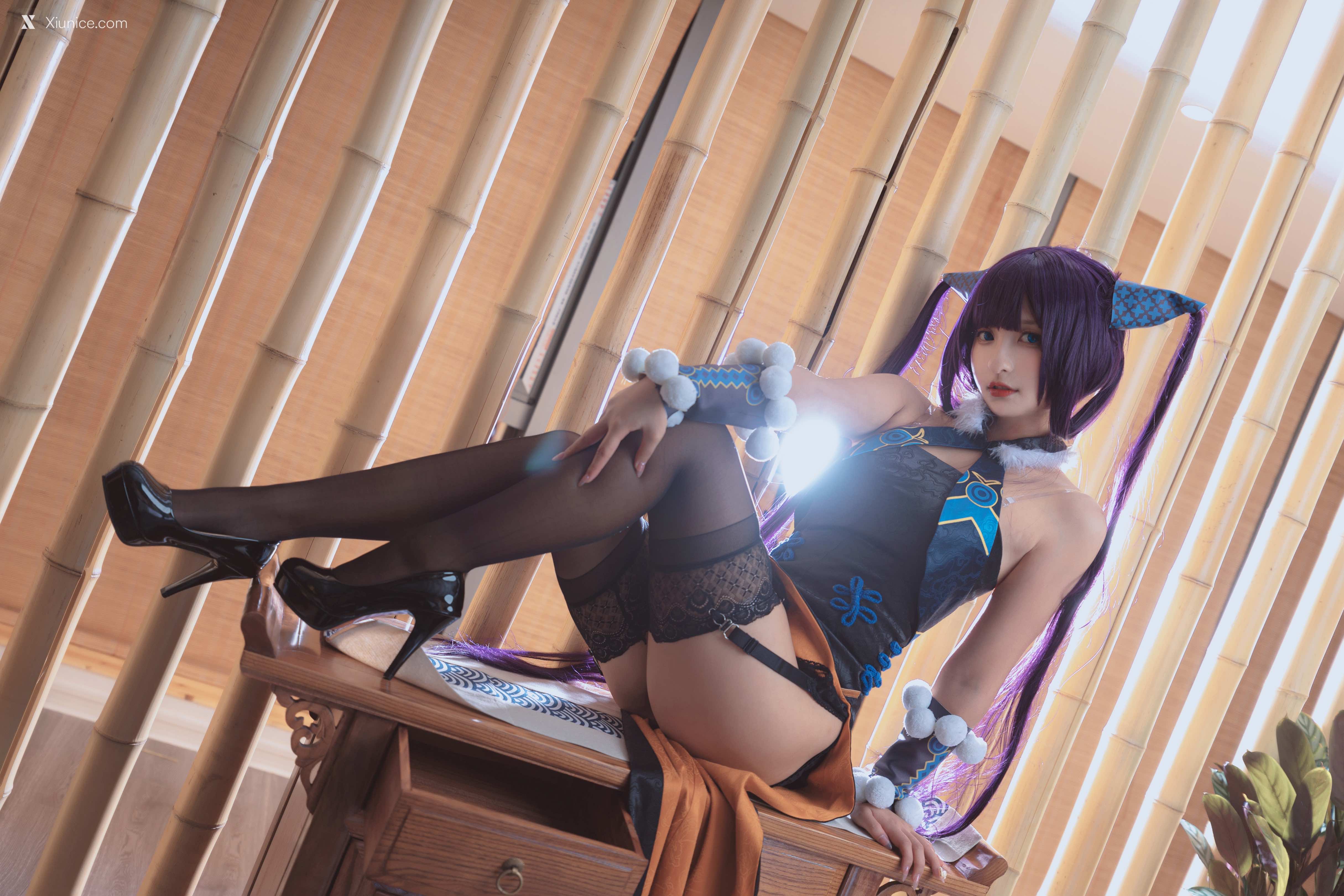 Coser@神楽坂真冬 Vol.062 绝对企画-FGO杨贵妃&企鹅莉莉丝《極楽の氷》 第46张