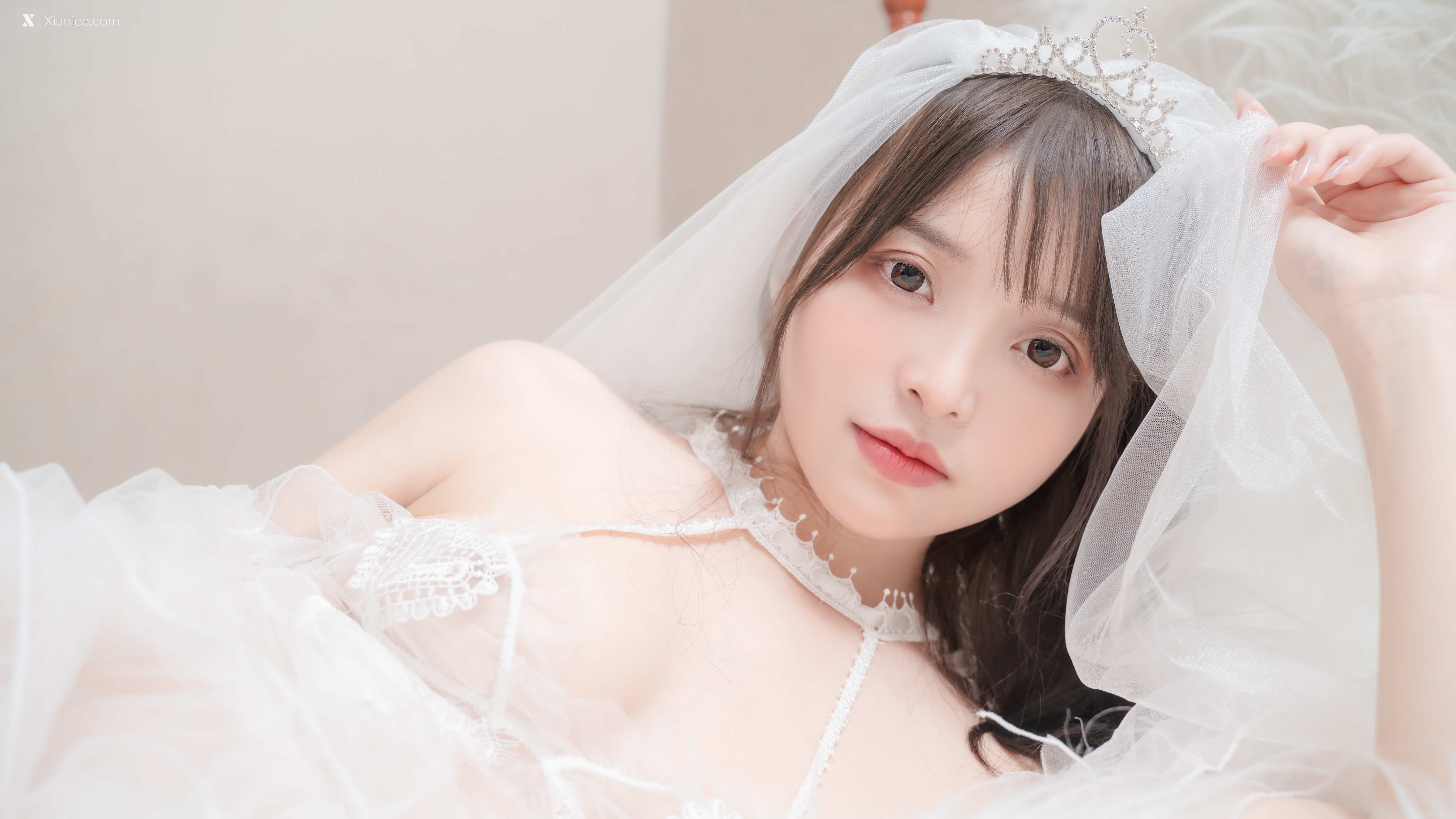 Coser@爆机少女喵小吉 (Nekokoyoshi) 白色花嫁 第16张