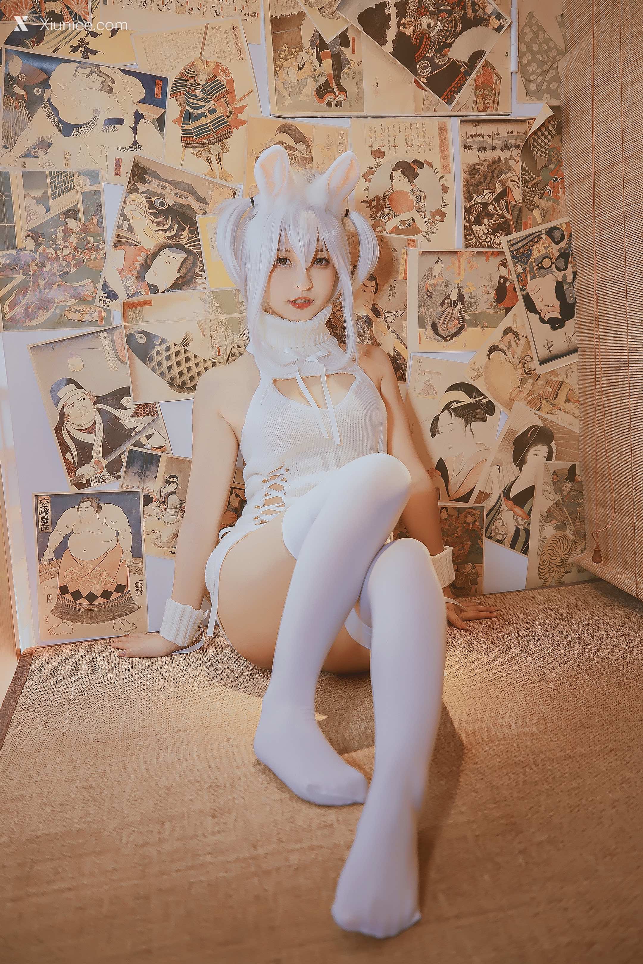 Coser@神楽坂真冬 Vol.060 绝对企画-狼妹&兔娘《危険な耳》 第120张