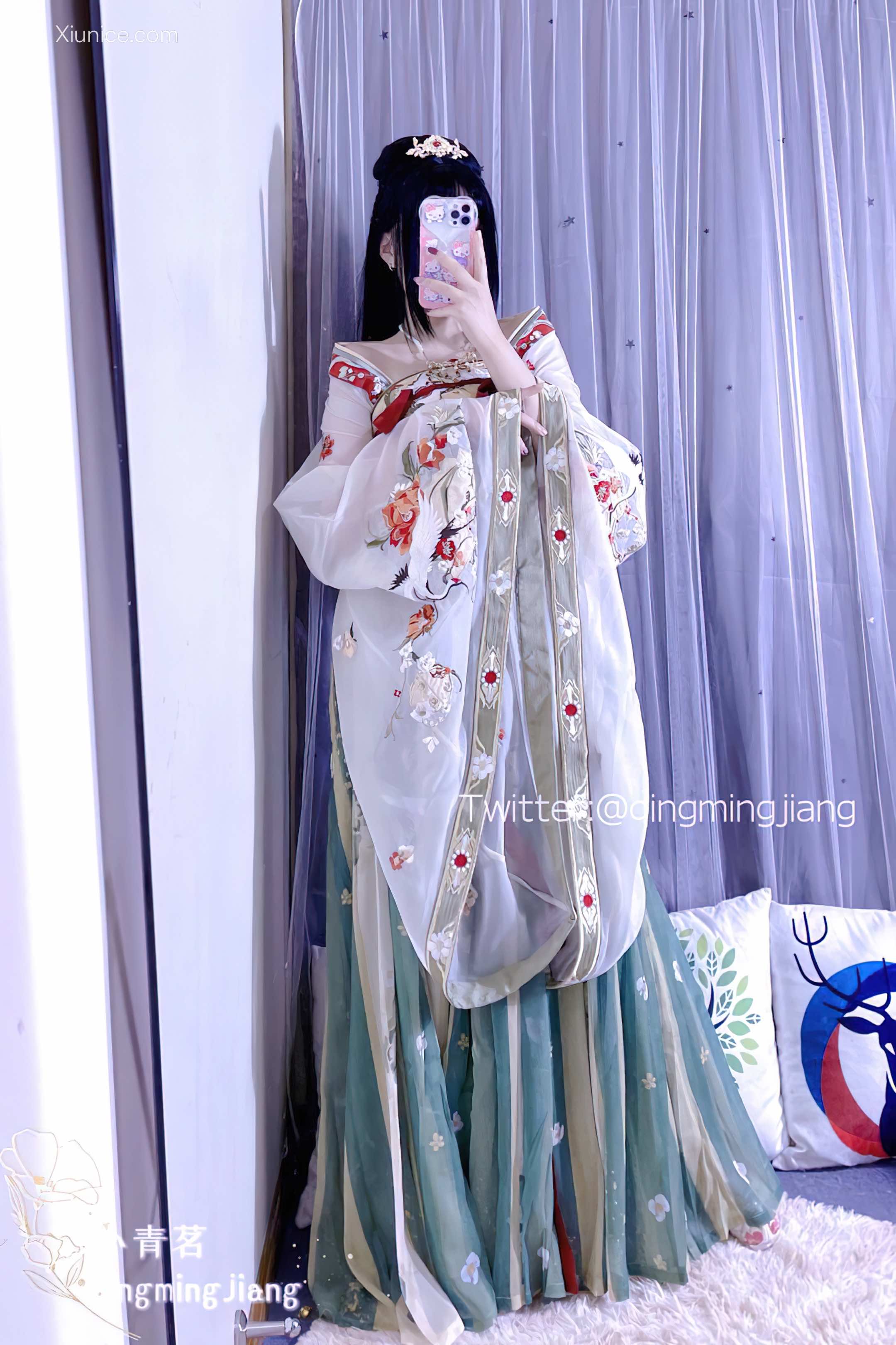 Coser@小青茗 唯美唐装古风下的美妙胴体 第38张