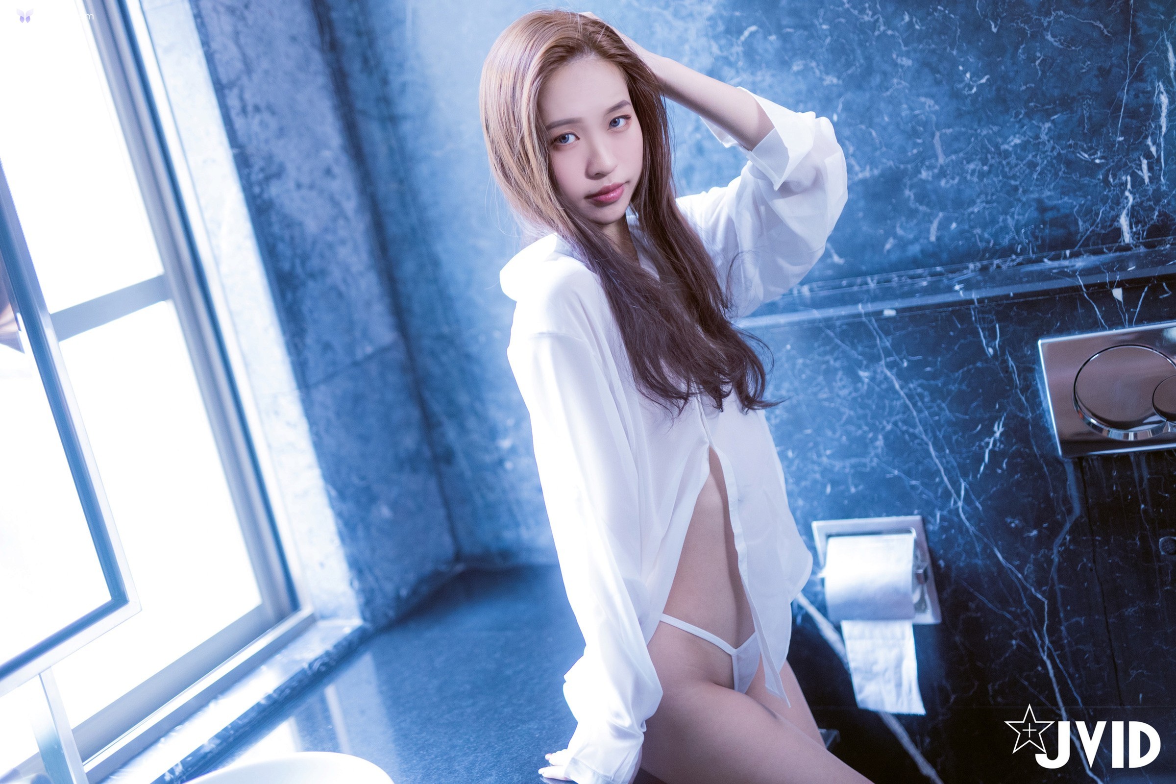 JVID 淇淇selina – 穀雨白露花茶 淇淇美少女四點全露 第49张