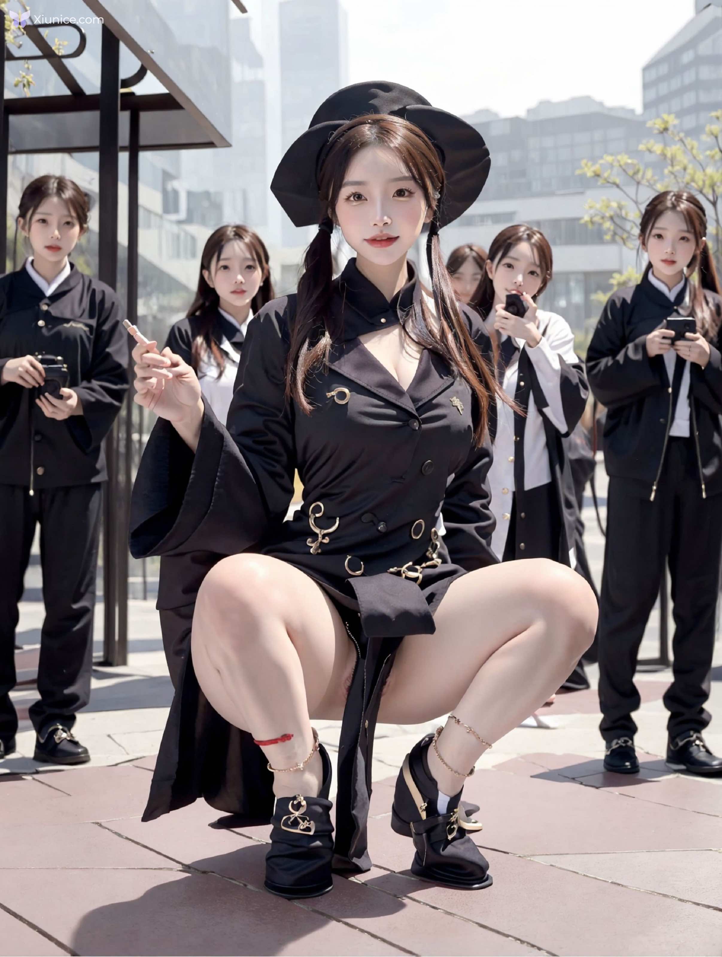 AI Girl 拟实画风-胡桃 第41张