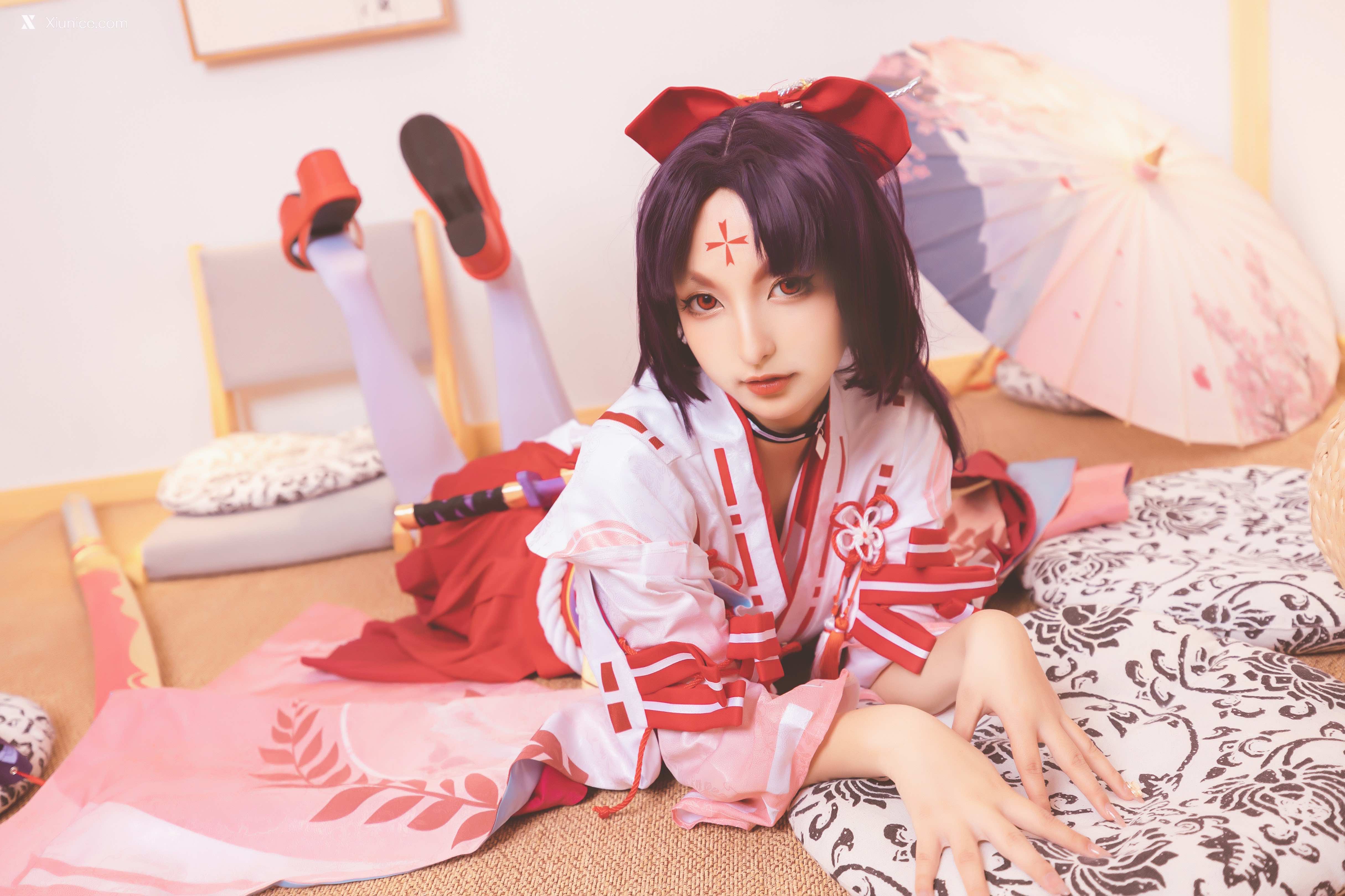 Coser@神楽坂真冬 Vol.063 绝对企画-陈&妖刀姬cos《刀ノ語》 第50张