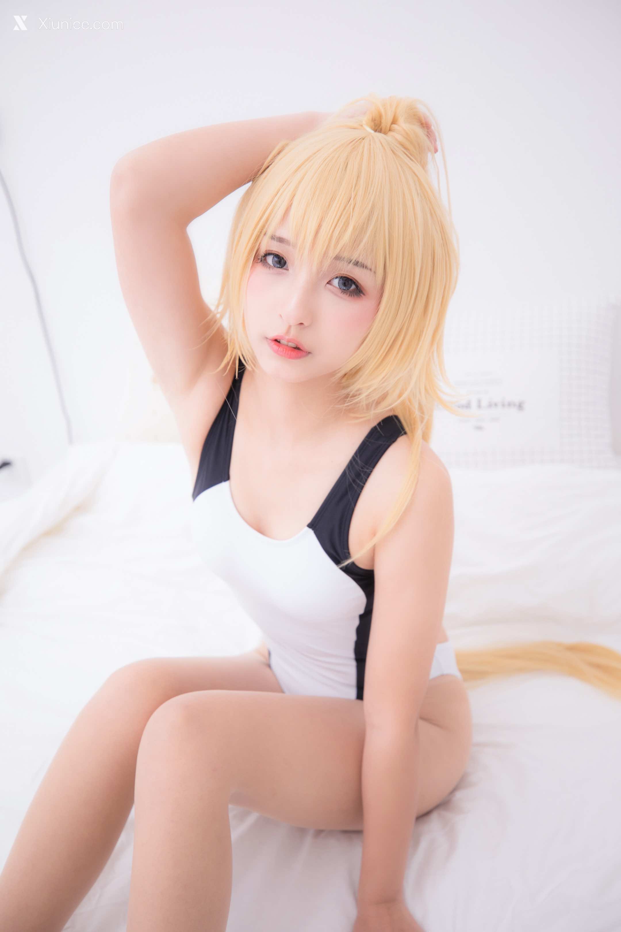 Coser@神楽坂真冬 Vol.036 电子相册-白贞德《Swimingthedrea》 第51张