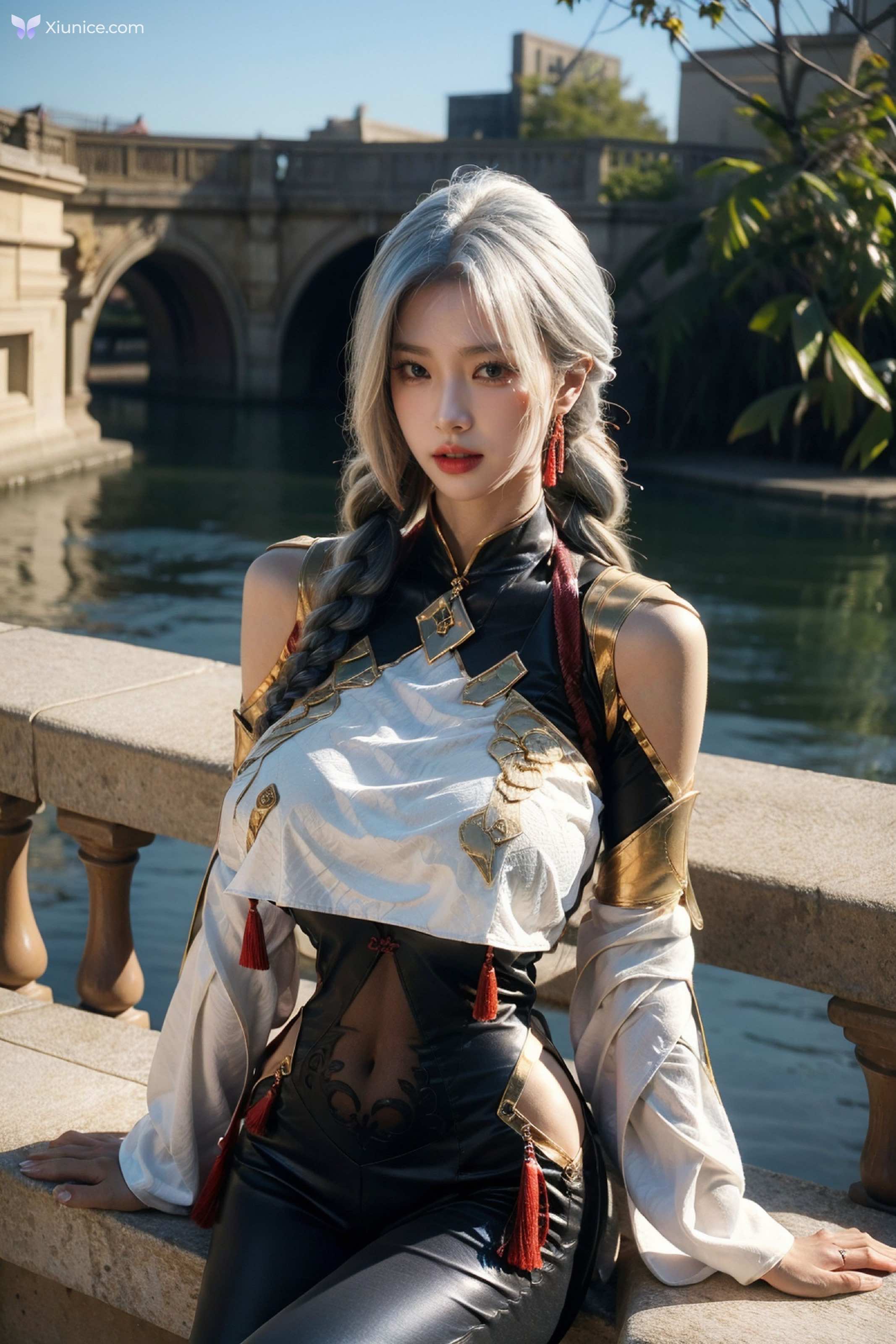 AI Girl 拟实画风-姐姐的剑灵COS 第155张