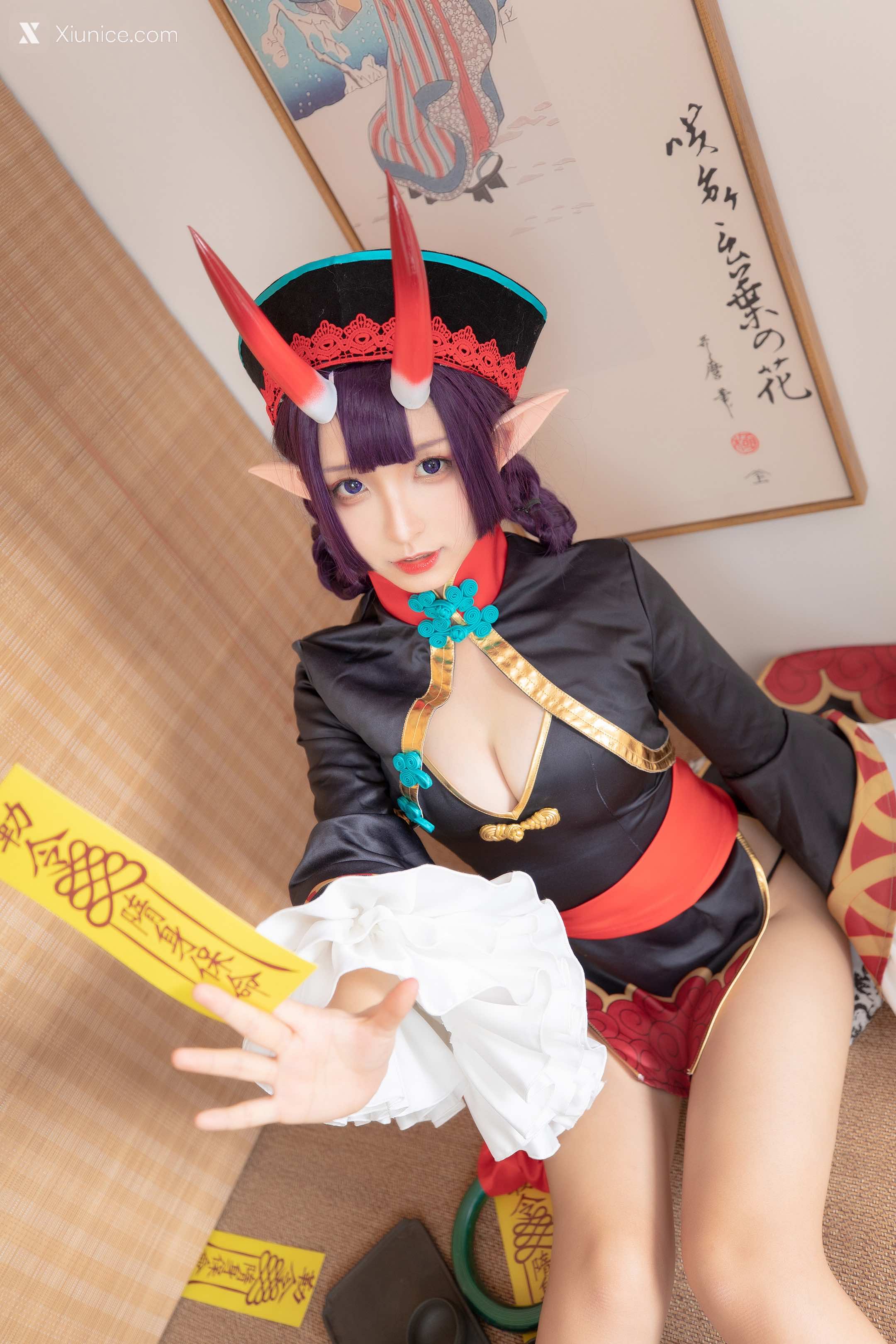 Coser@神楽坂真冬 Vol.061 绝对企画-酒吞cos《果実の酒気》 第12张