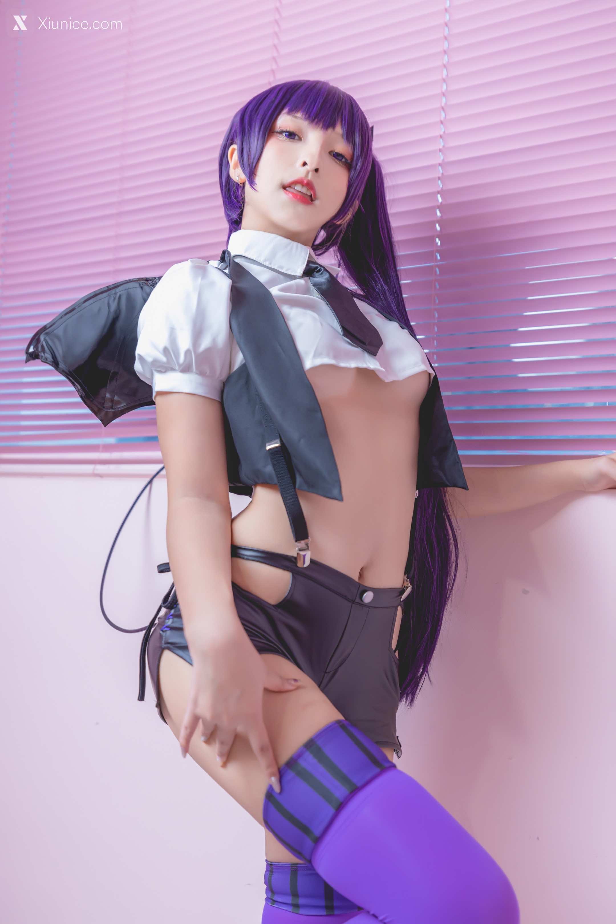 Coser@神楽坂真冬 Vol.064 绝对企画-黛玉&小恶魔《色の香り》 第140张
