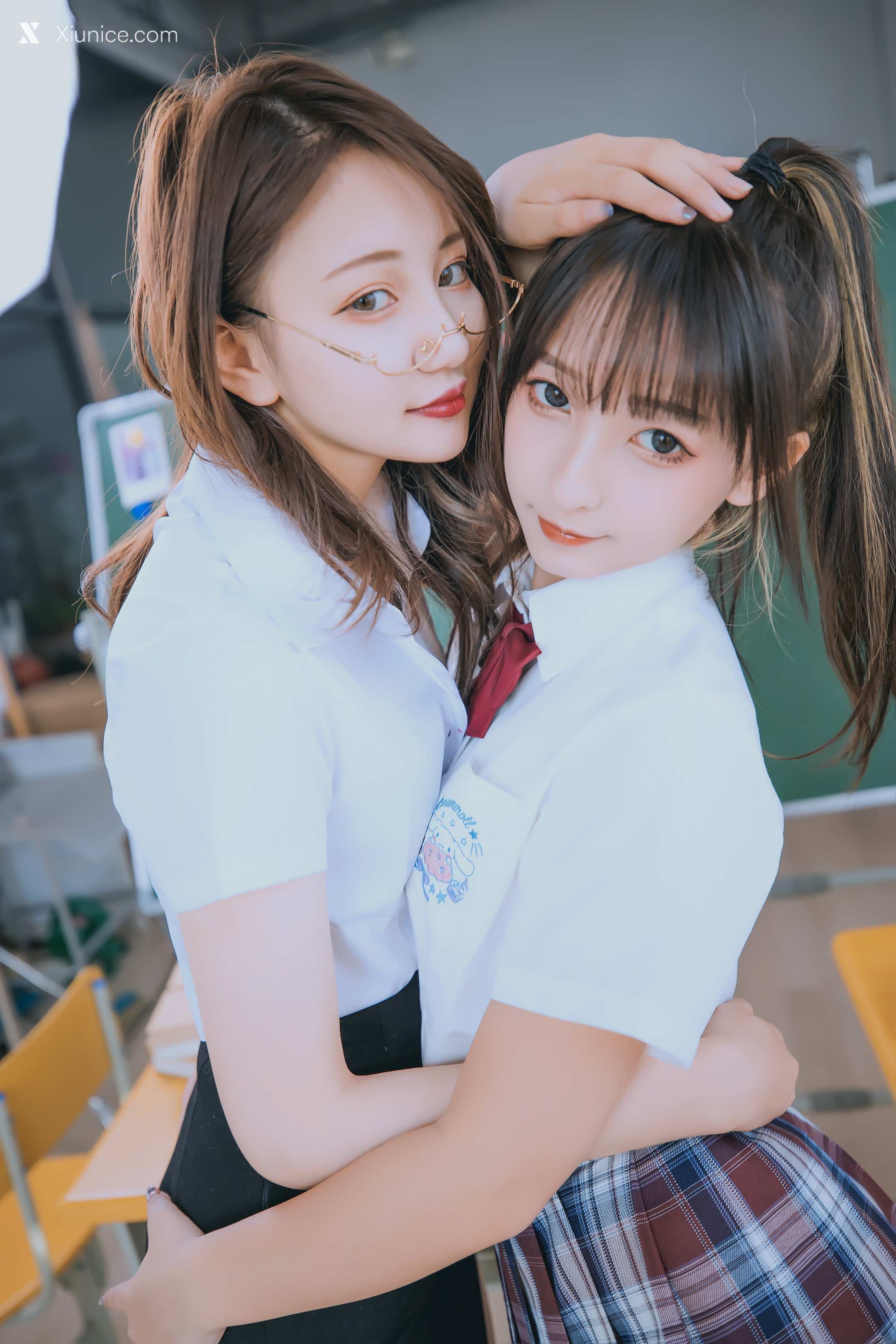 Coser@神楽坂真冬 Vol.059 绝对企画-百合教室《数之歌》 第51张