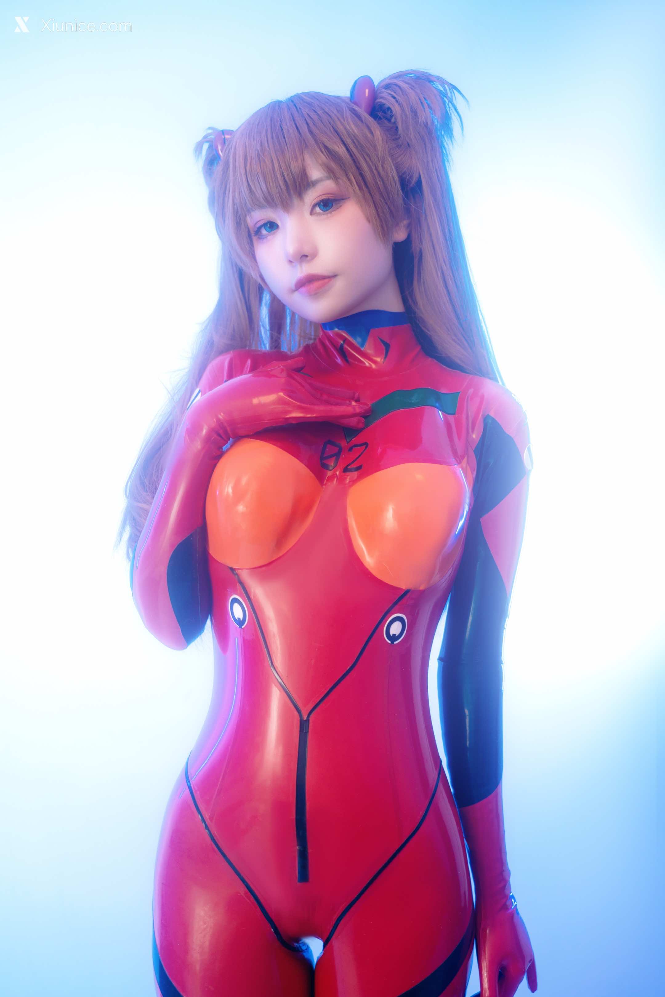 Coser@爆机少女喵小吉 (Nekokoyoshi) 明日香 人类补奸计划 第20张