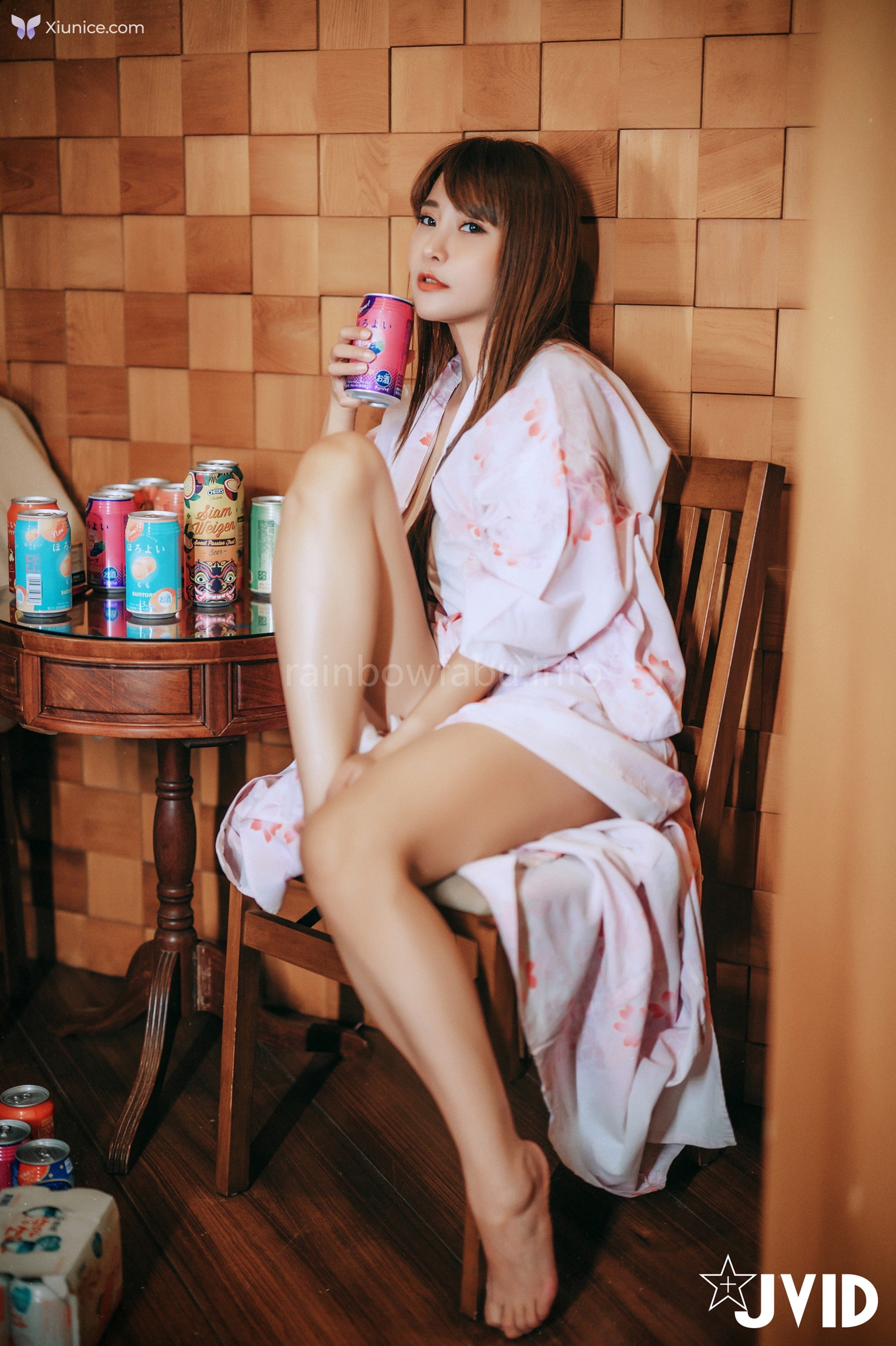 JVID 于心 Lele 樂樂 – 上空無碼學長幫學妹慶祝畢業邀請兩人泡溫泉泥醉混亂 第82张