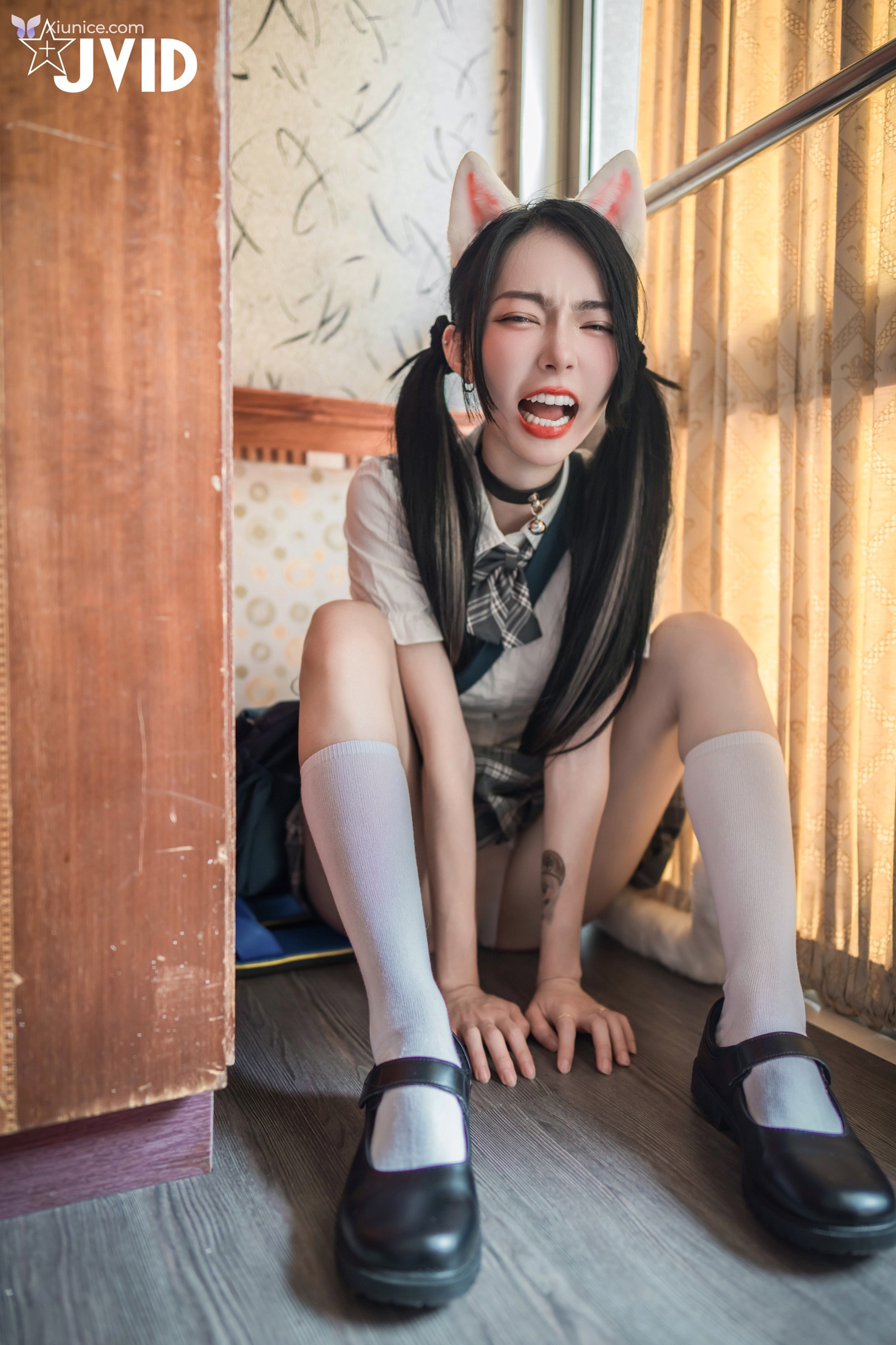 JVID 飄飄哥 – 貓咪收養手冊巨乳人形貓 女神飄飄 第90张