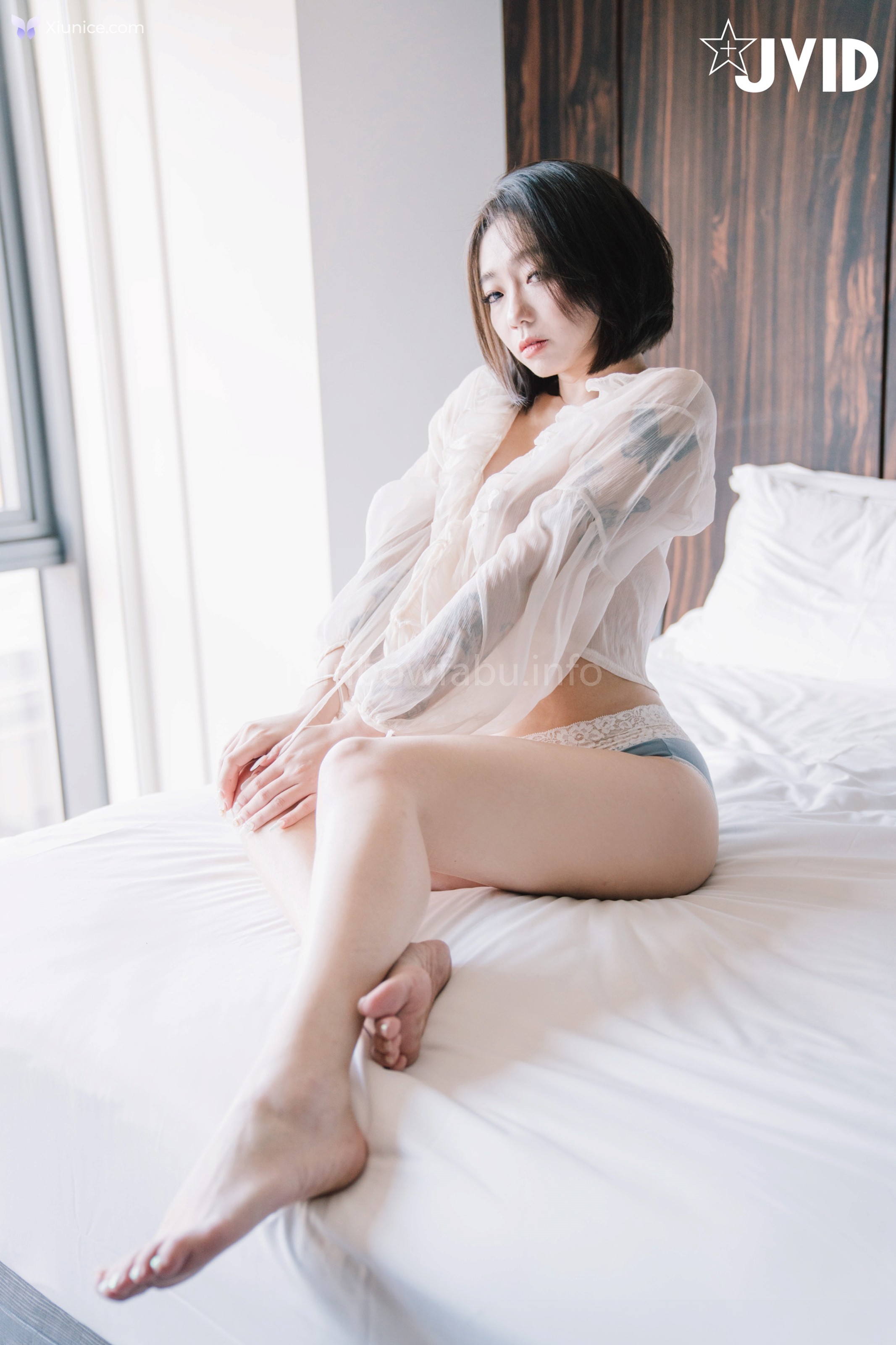 JVID 雅捷 – 你絕對沒看過的超清純從良版E奶雅捷.絕美人妻再清澀在你面前也只能兩腿開開 第26张