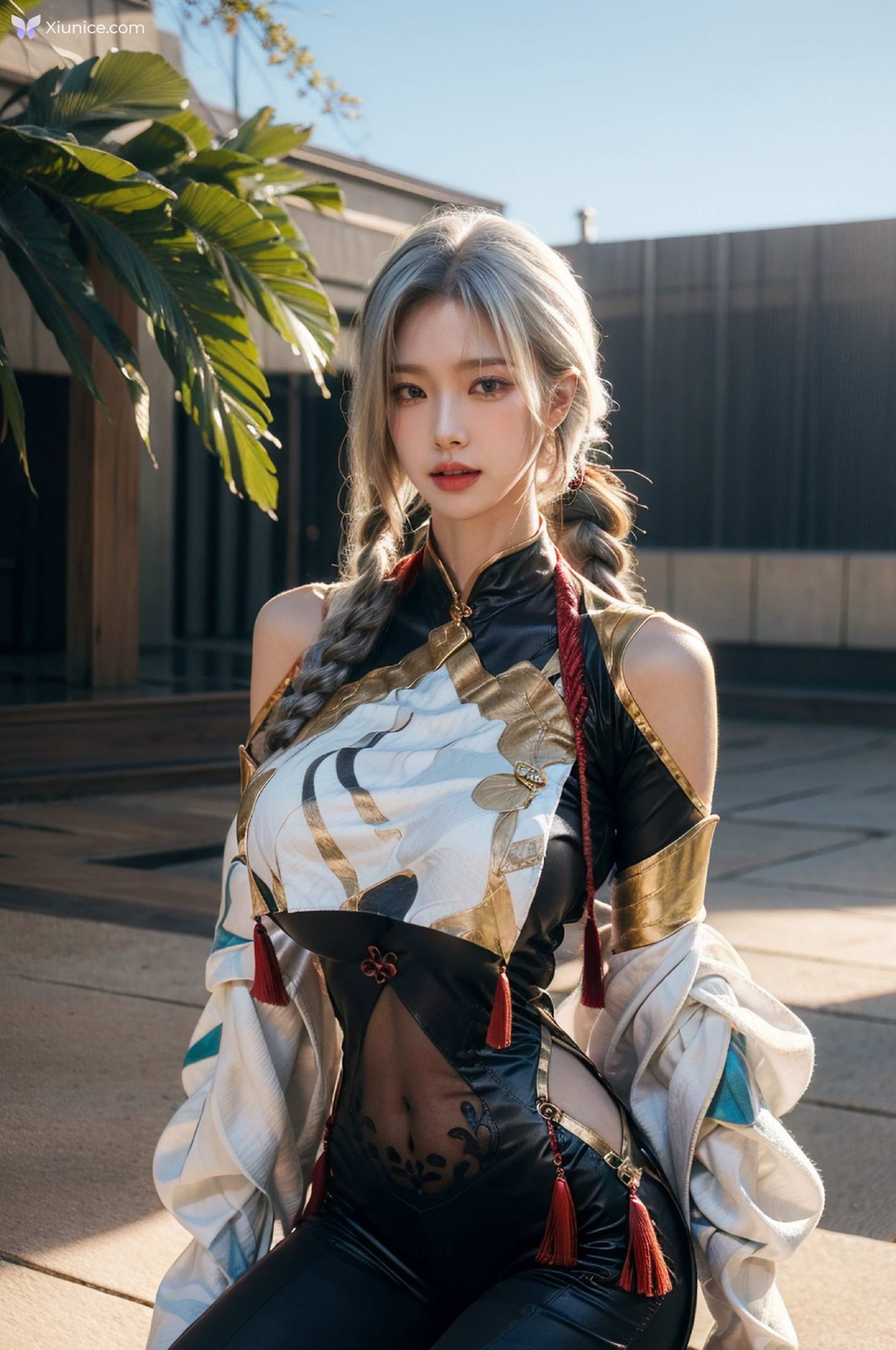 AI Girl 拟实画风-姐姐的剑灵COS 第128张