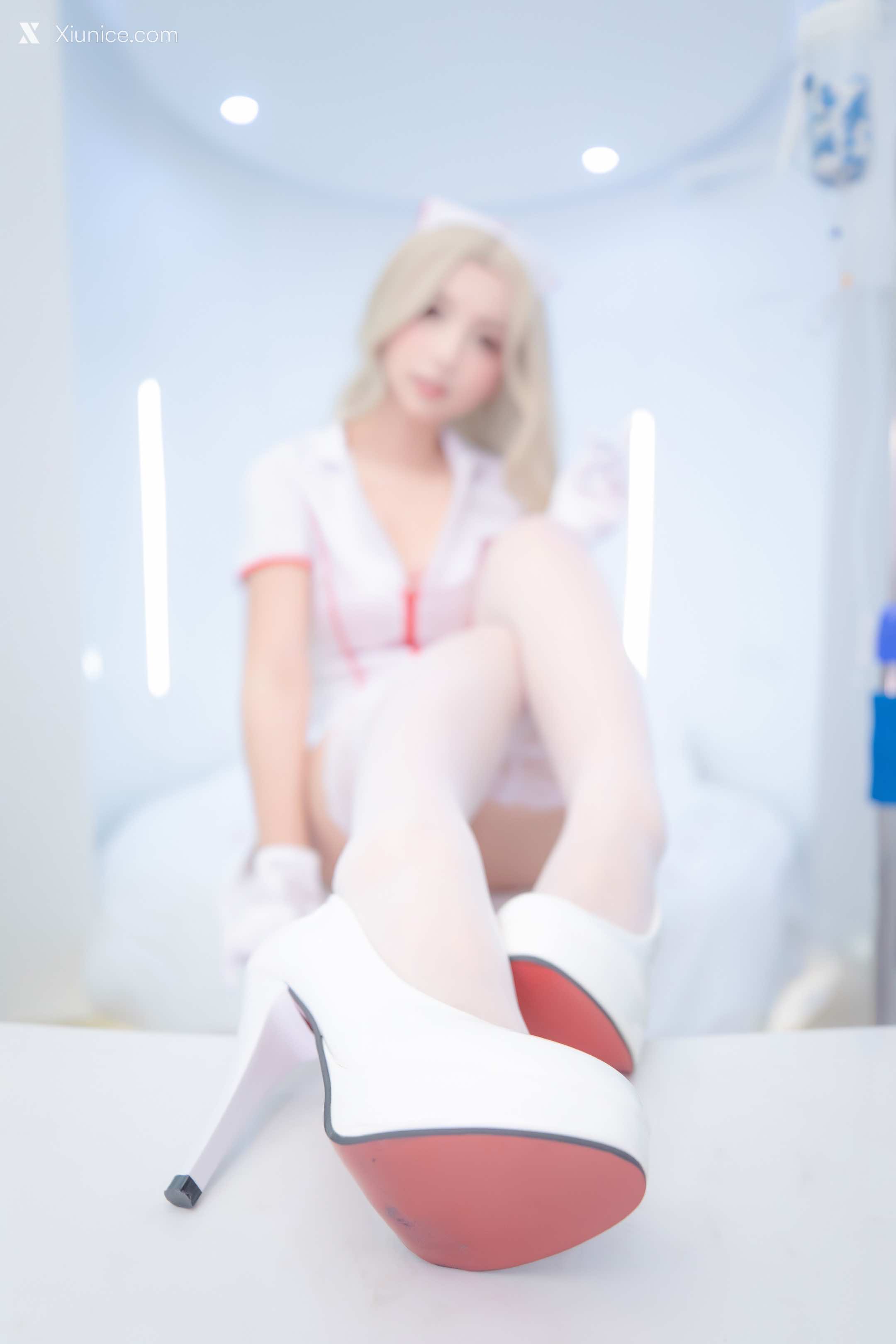 Coser@神楽坂真冬 Vol.084 绝对企画-白丝护士《心身バランス》 第128张