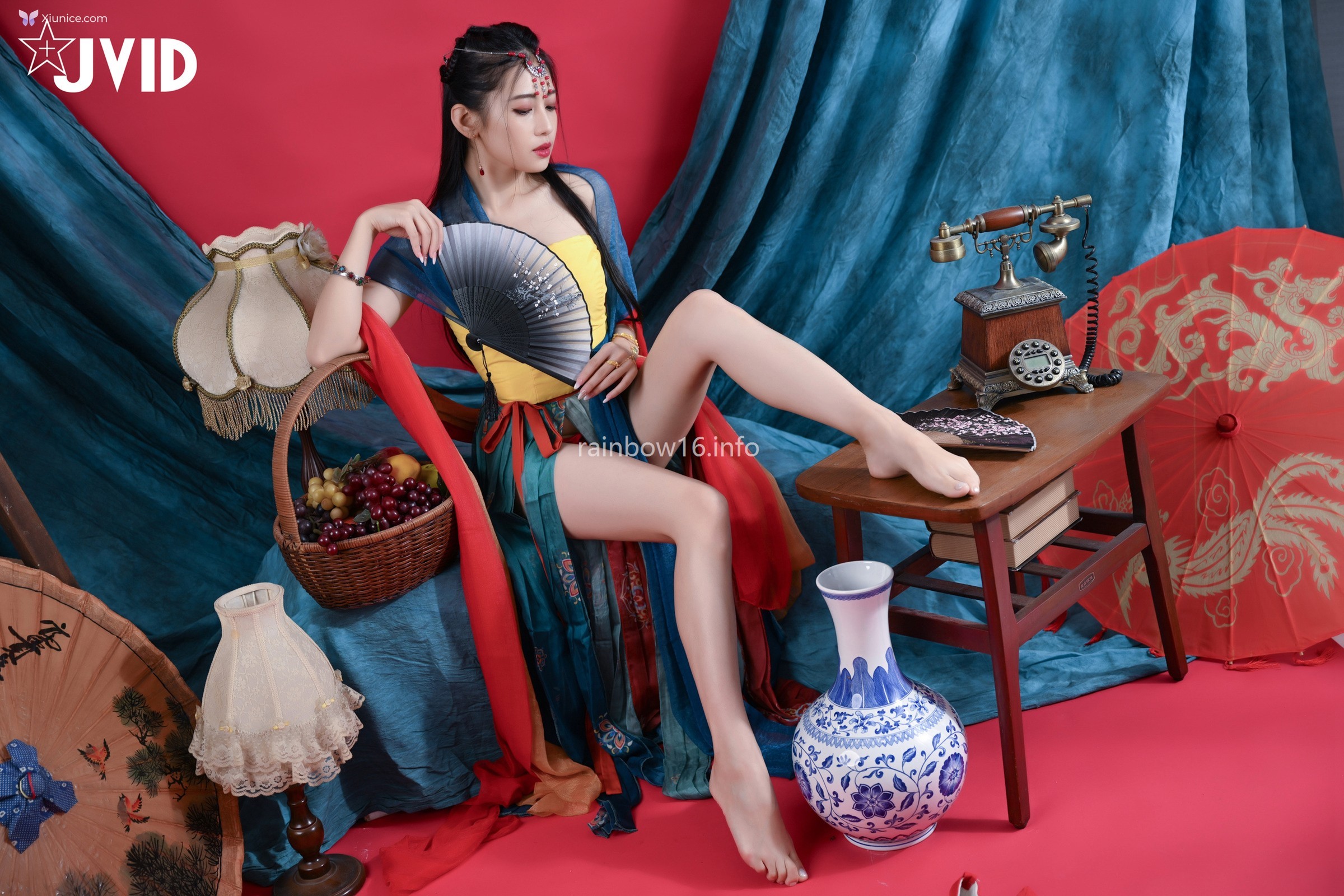 JVID 夏暮光 – 女神暮光敦煌風格造型服飾首度嘗試飛越天際穿梭時空與你來場空前未有的愛戀滋味 第71张