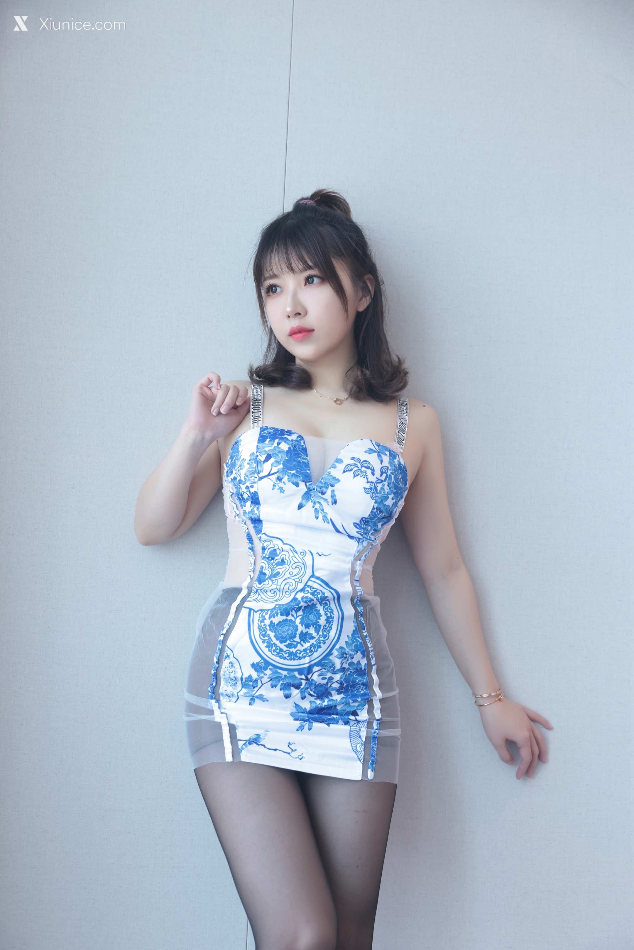 Coser@小女巫露娜 青花瓷旗袍 第14张