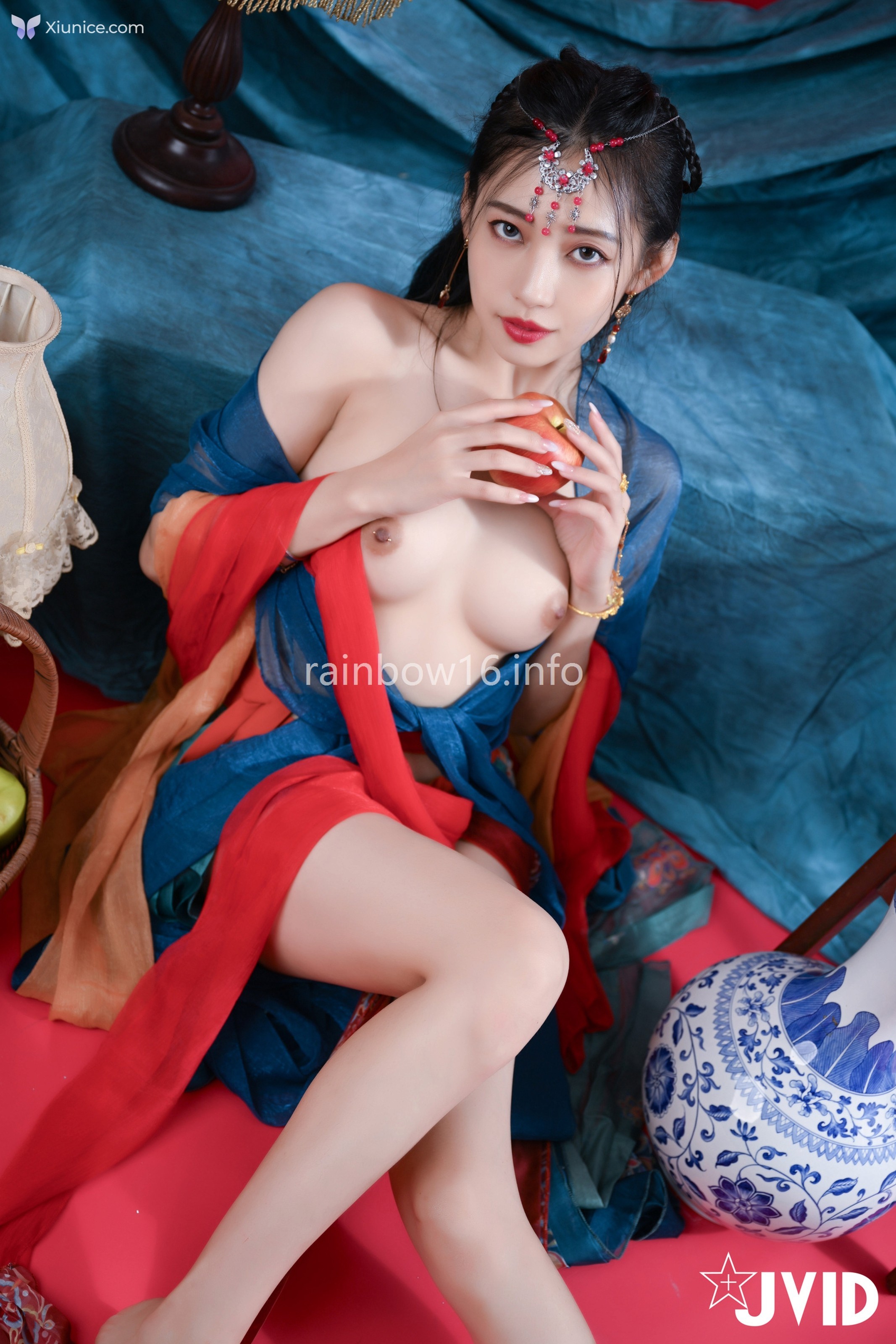 JVID 夏暮光 – 女神暮光敦煌風格造型服飾首度嘗試飛越天際穿梭時空與你來場空前未有的愛戀滋味 第45张