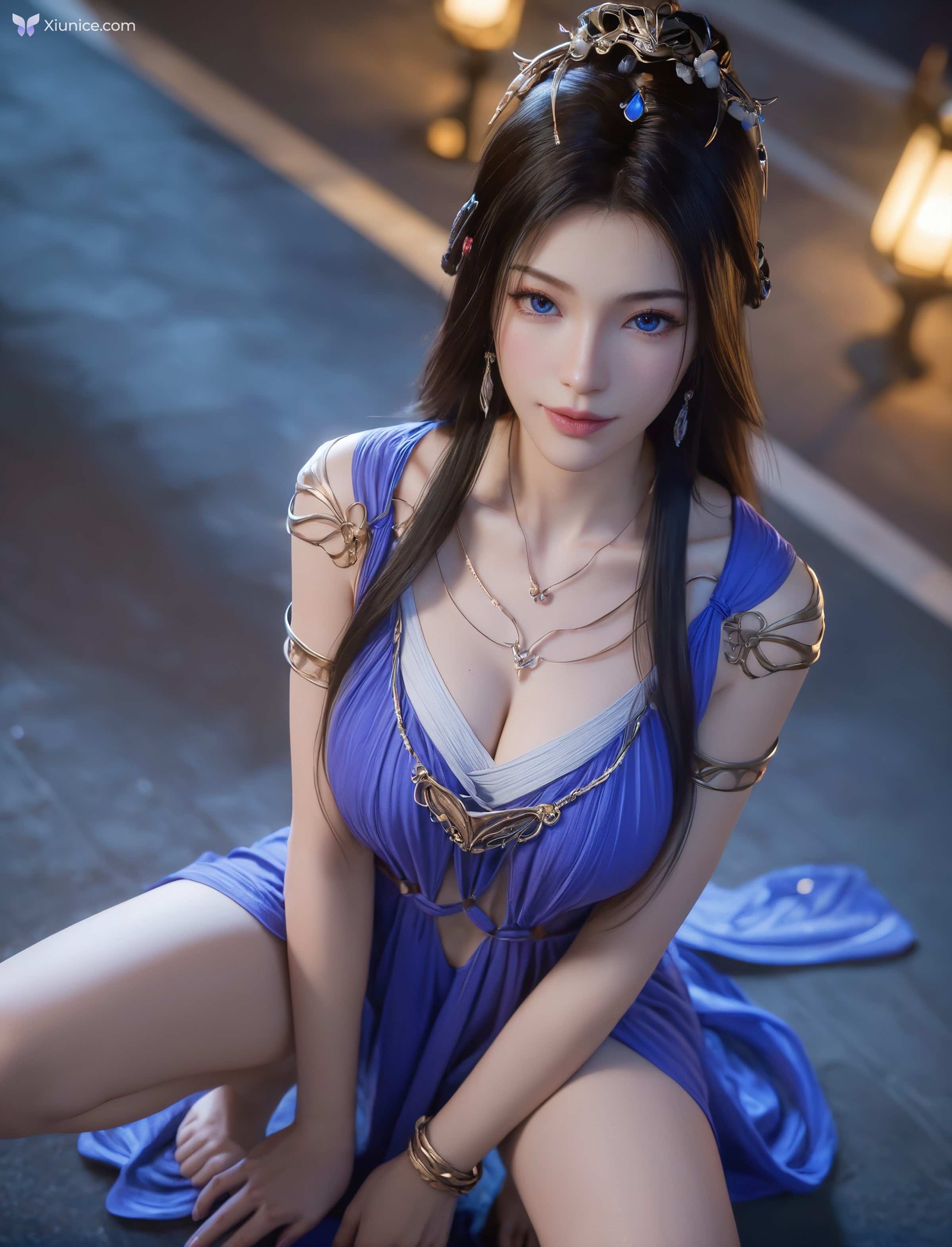 AI Girl 凡人xxz – 紫灵蕾丝舞娘墨迹 第254张