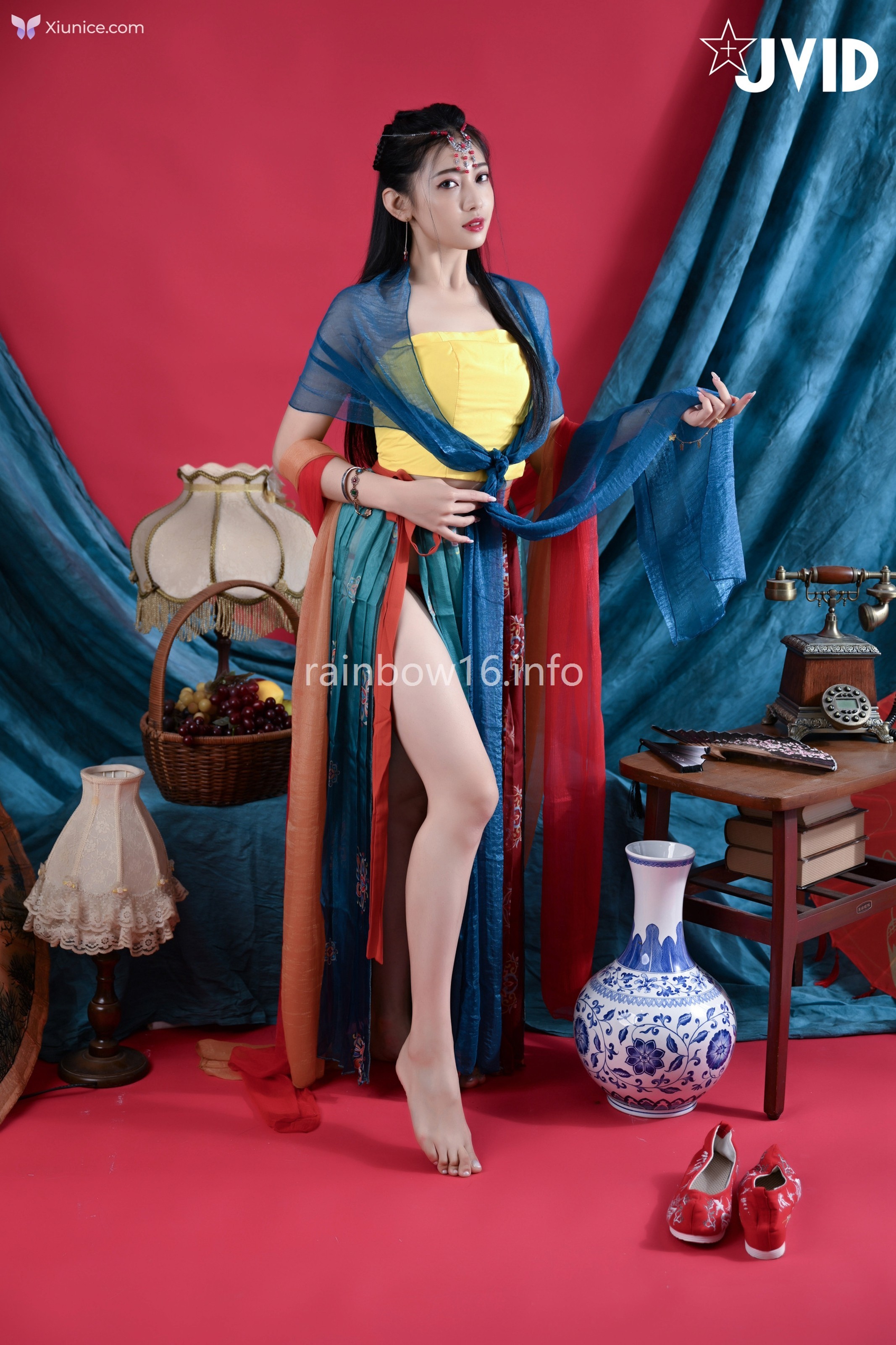 JVID 夏暮光 – 女神暮光敦煌風格造型服飾首度嘗試飛越天際穿梭時空與你來場空前未有的愛戀滋味 第74张