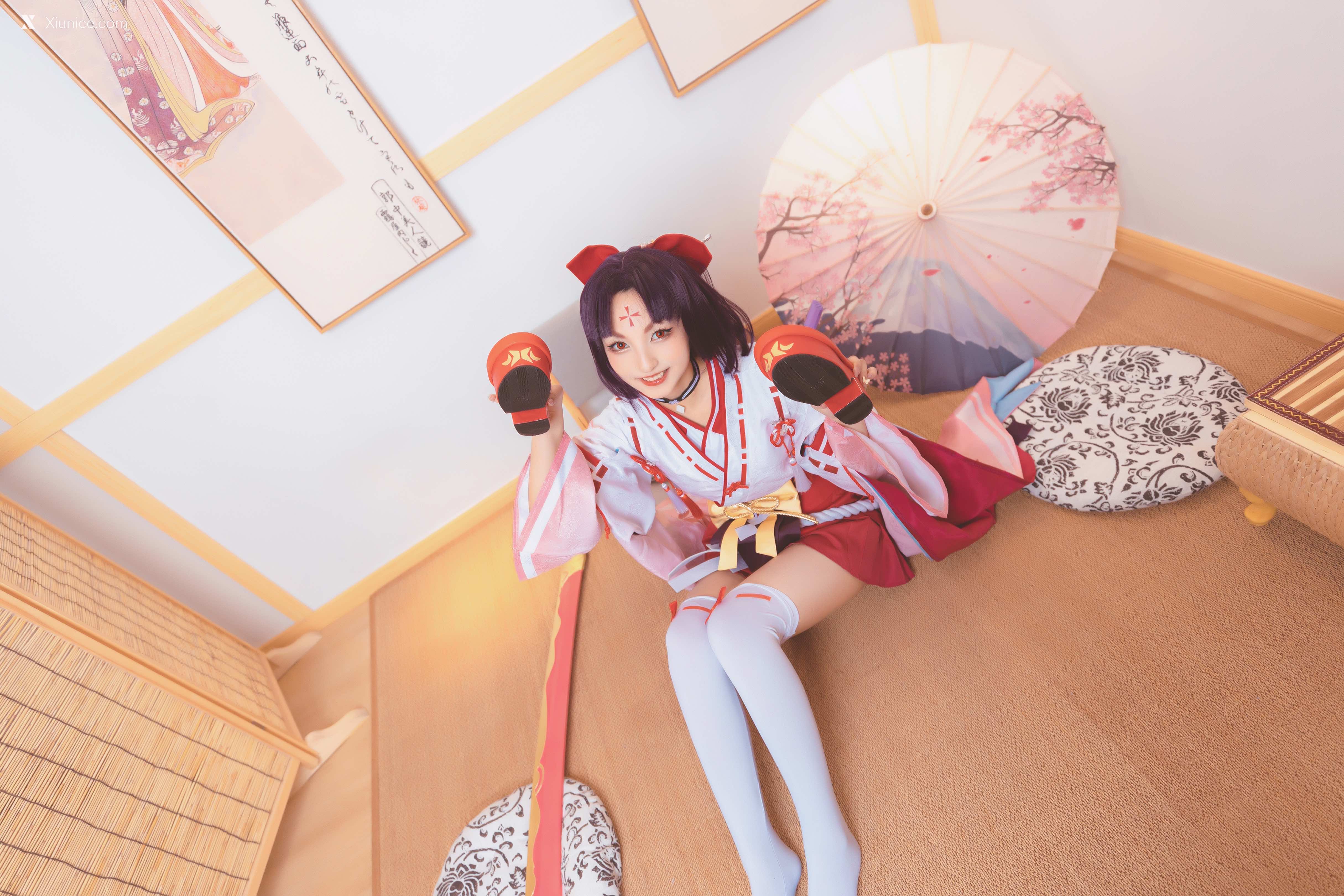 Coser@神楽坂真冬 Vol.063 绝对企画-陈&妖刀姬cos《刀ノ語》 第20张