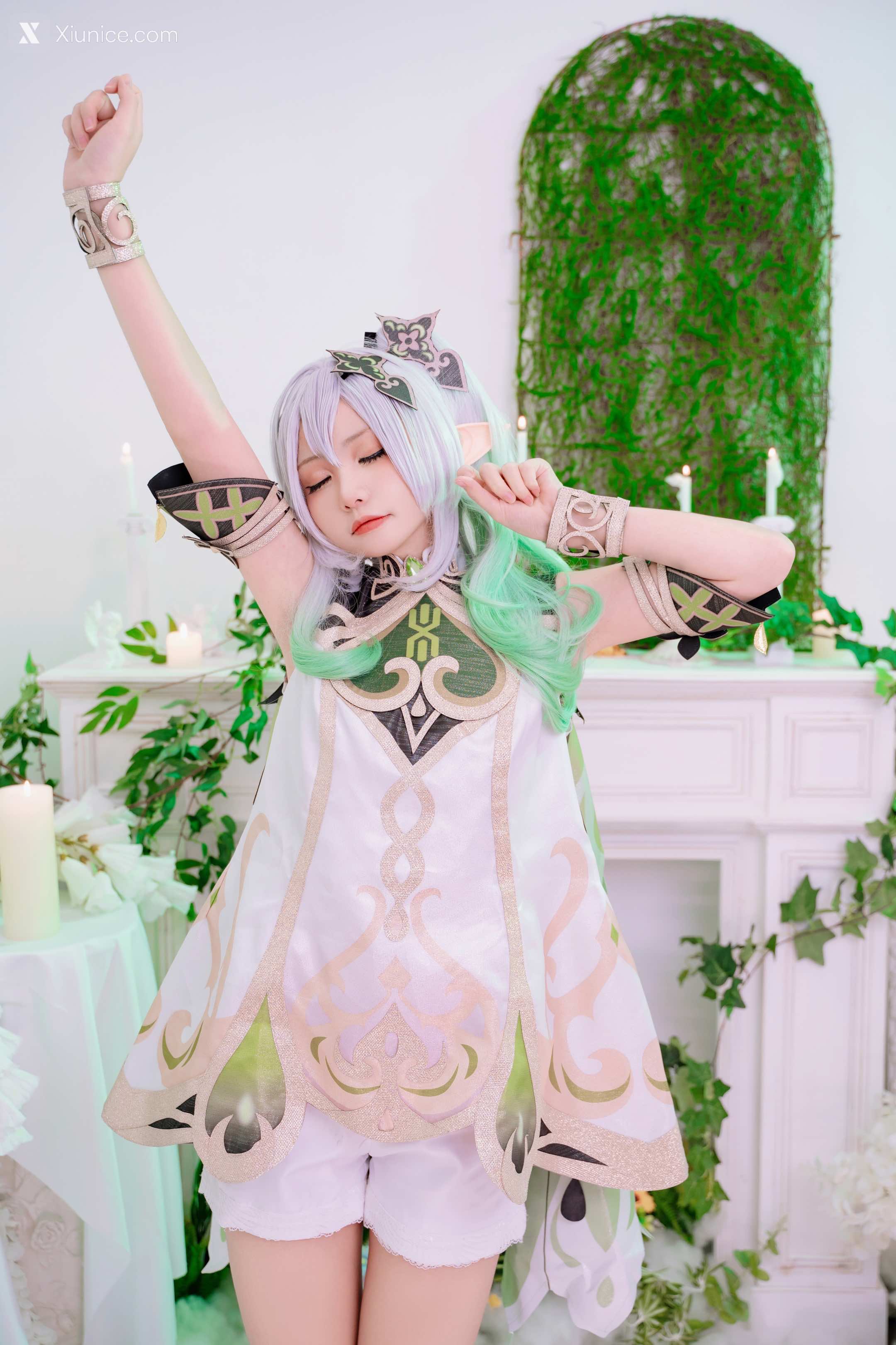 Coser@爆机少女喵小吉 (Nekokoyoshi) Genshin Impact Nahida 第11张