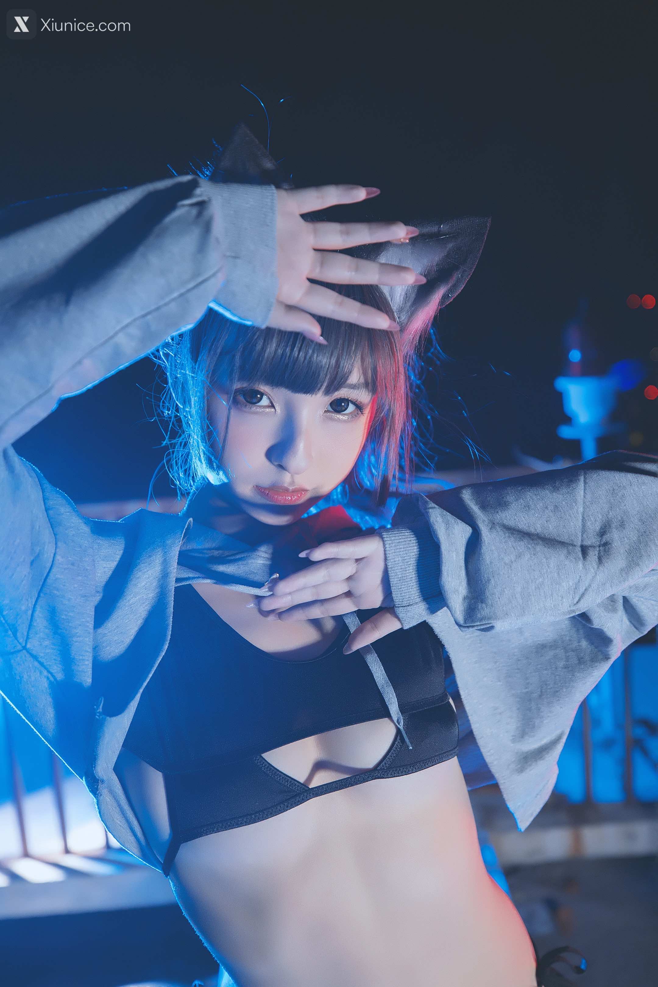 Coser@神楽坂真冬 Vol.034 危険な耳 狼妹&兔娘 第69张