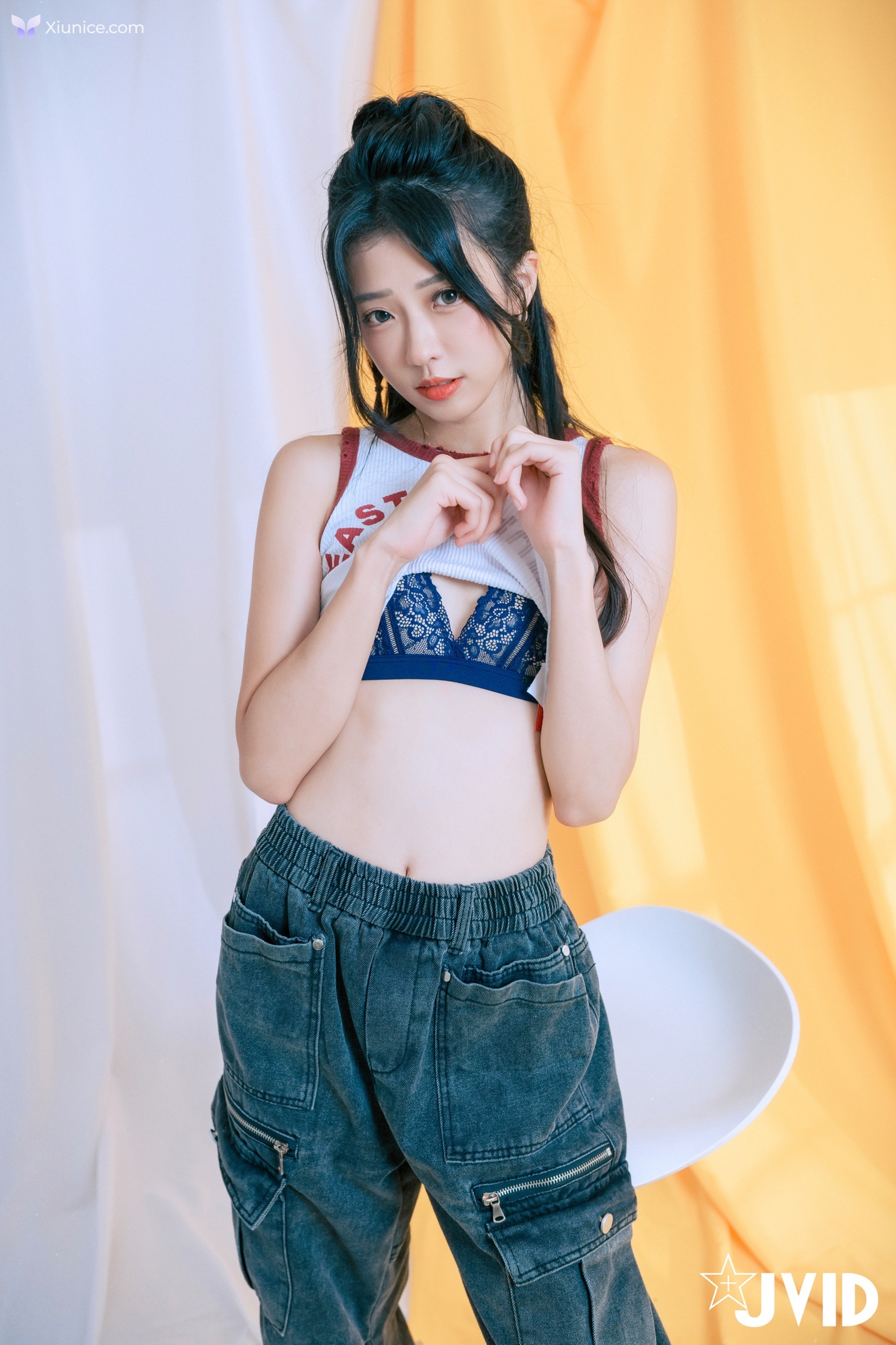 JVID 妍妍 Angel – 網拍模特兒の淺規則妍妍遭射淫師脅迫脫衣強拍裸照配合度太高反而引起射淫師邪念 第128张