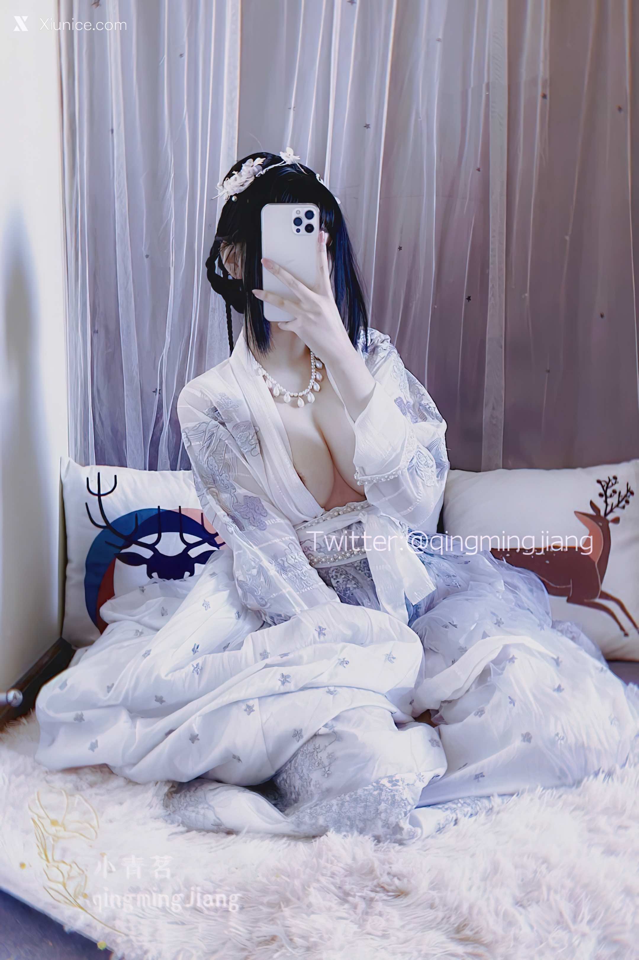 Coser@小青茗 唯美唐装古风下的美妙胴体 第19张
