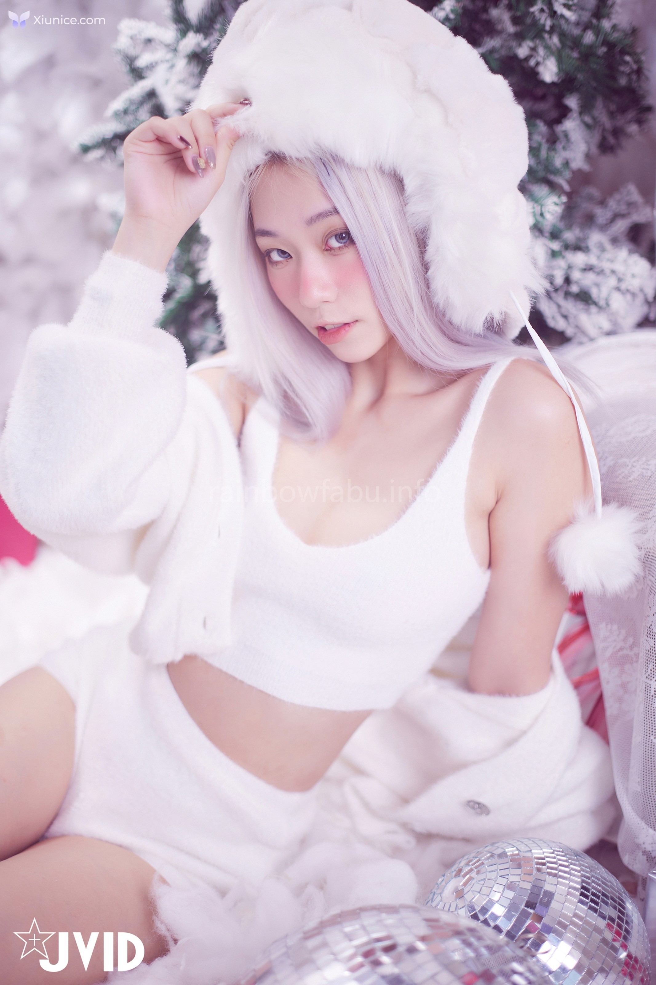 JVID Verna – 性感的愛死寂寞人雪女Verna陪你度過聖誕寒冬 第101张