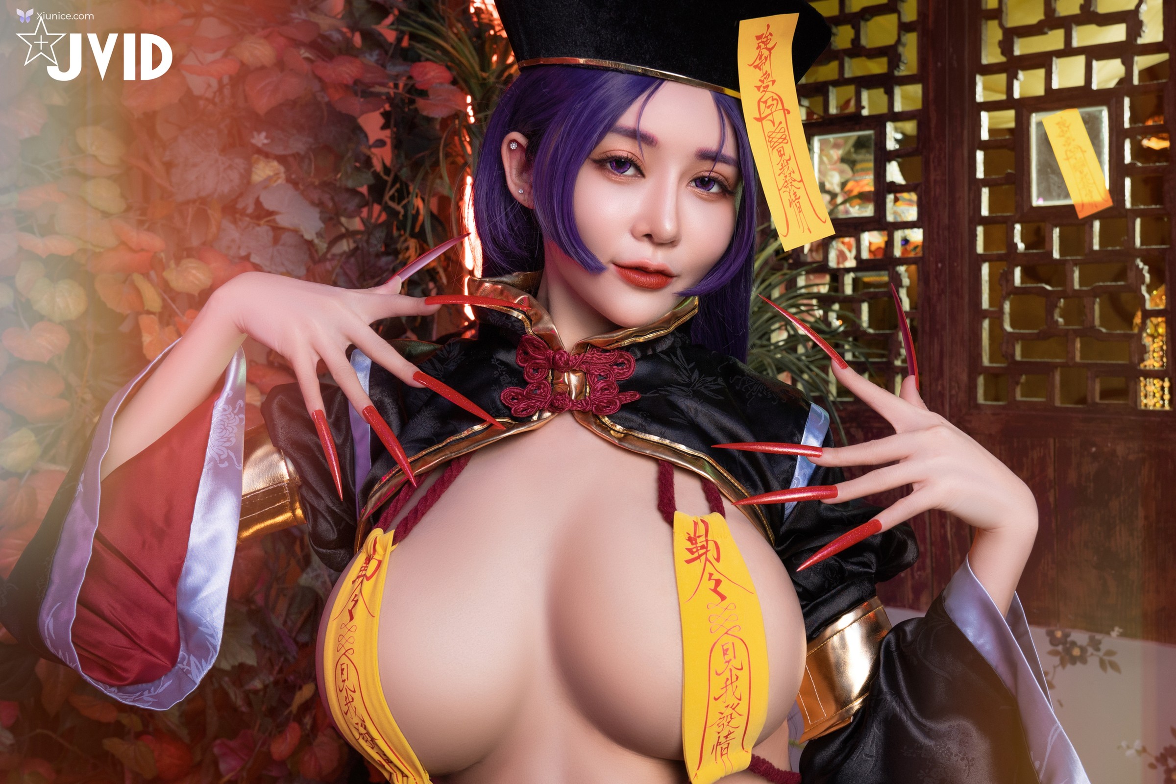 JVID 甜心幫 ღ 安希 – 菰蒲風動縱斜影殭屍奶光安希膣得液滿 第65张