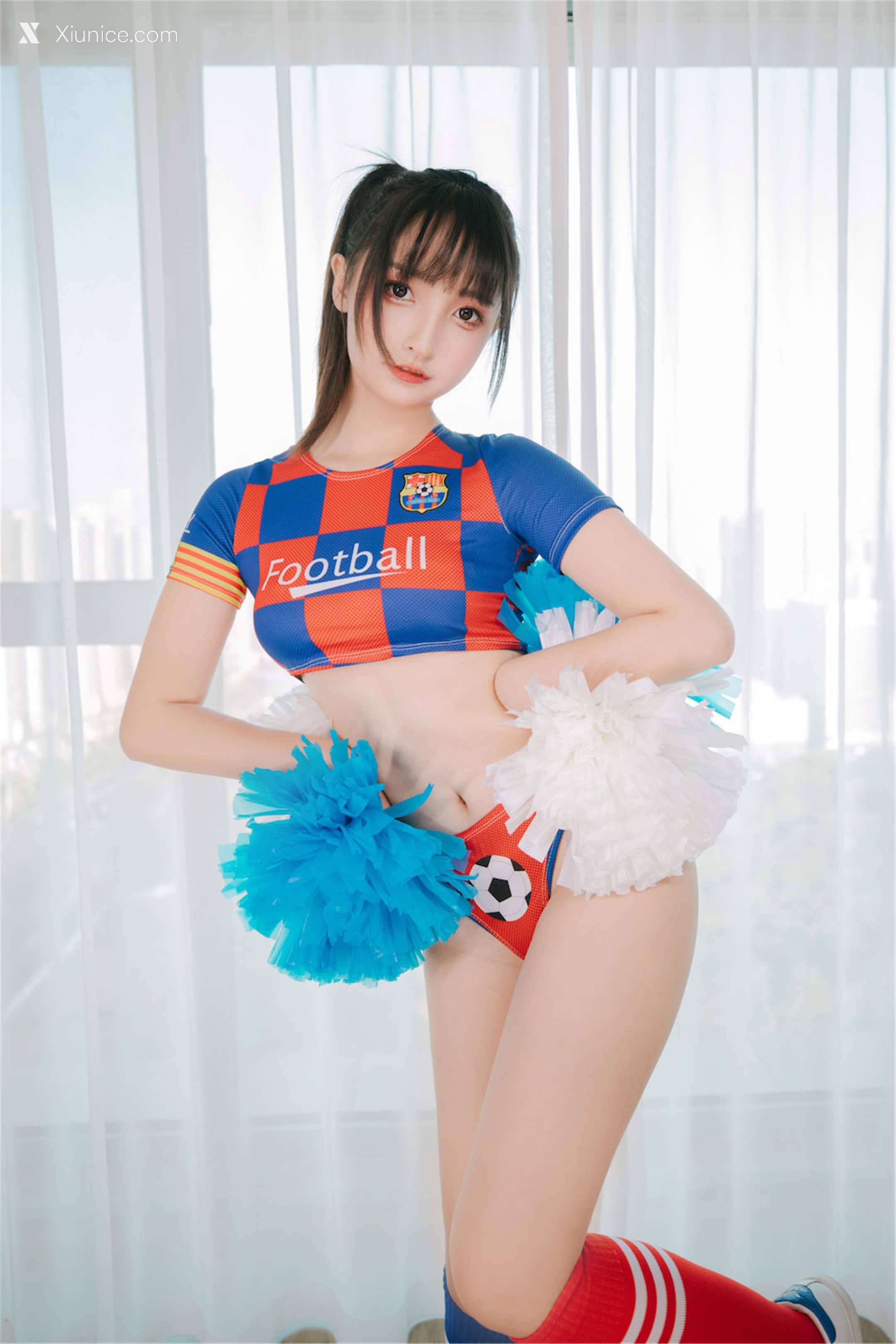 Coser@神楽坂真冬 Vol.076 绝对企画-啦啦队少女《ハーフタイム》 第53张