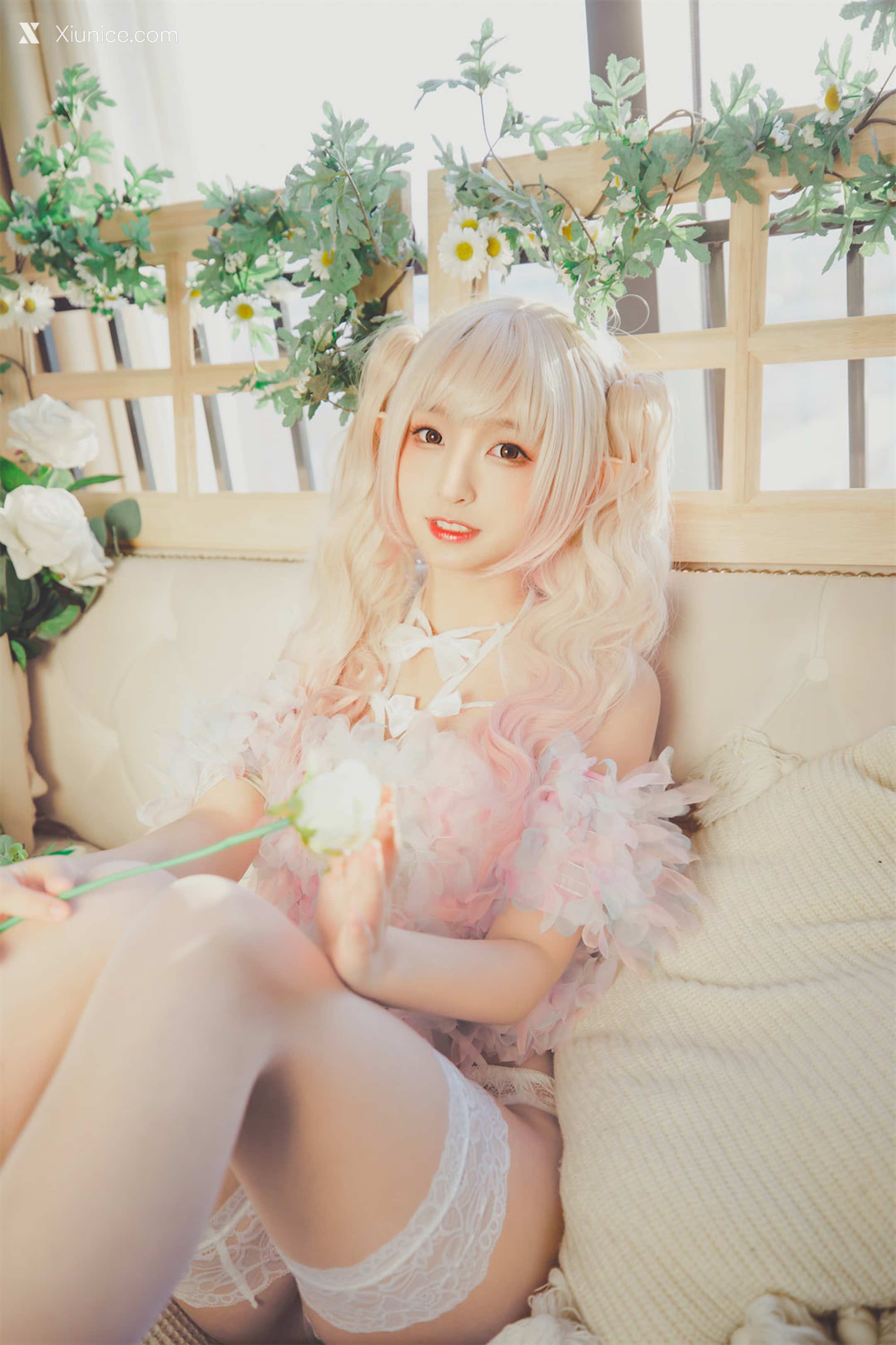 Coser@神楽坂真冬 Vol.082 绝对企画-黑白丝《柔らかい永遠》 第25张