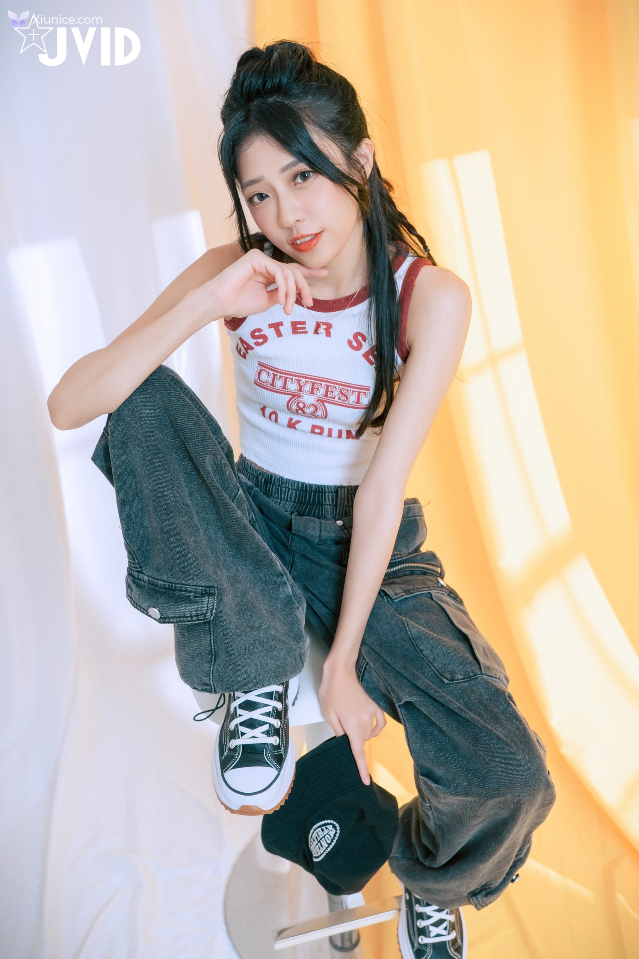 JVID 妍妍 Angel – 網拍模特兒の淺規則妍妍遭射淫師脅迫脫衣強拍裸照配合度太高反而引起射淫師邪念 第87张