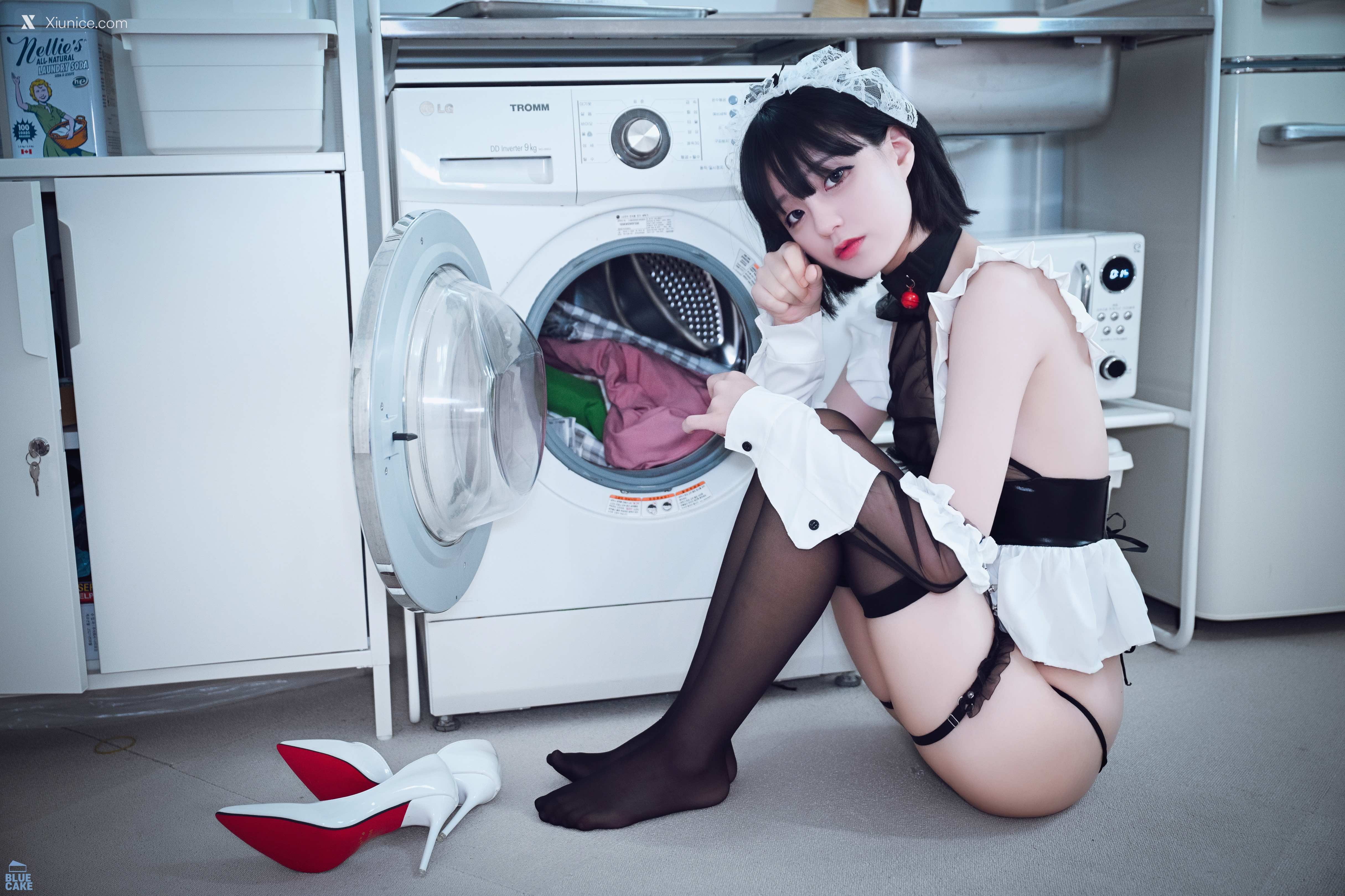 BLUECAKE Jeong Jenny (정제니) – Maid Cosplay 第62张