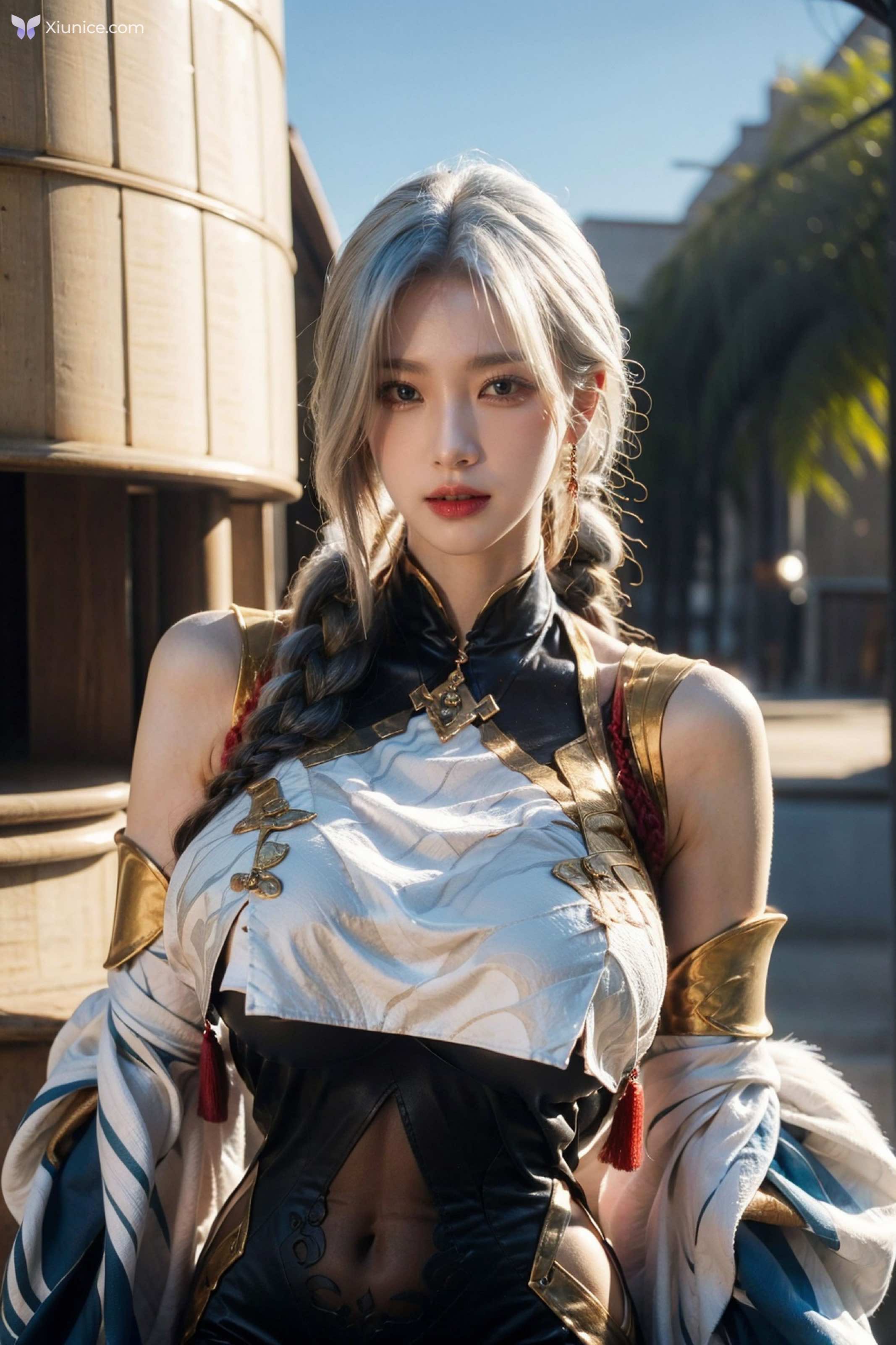 AI Girl 拟实画风-姐姐的剑灵COS 第144张