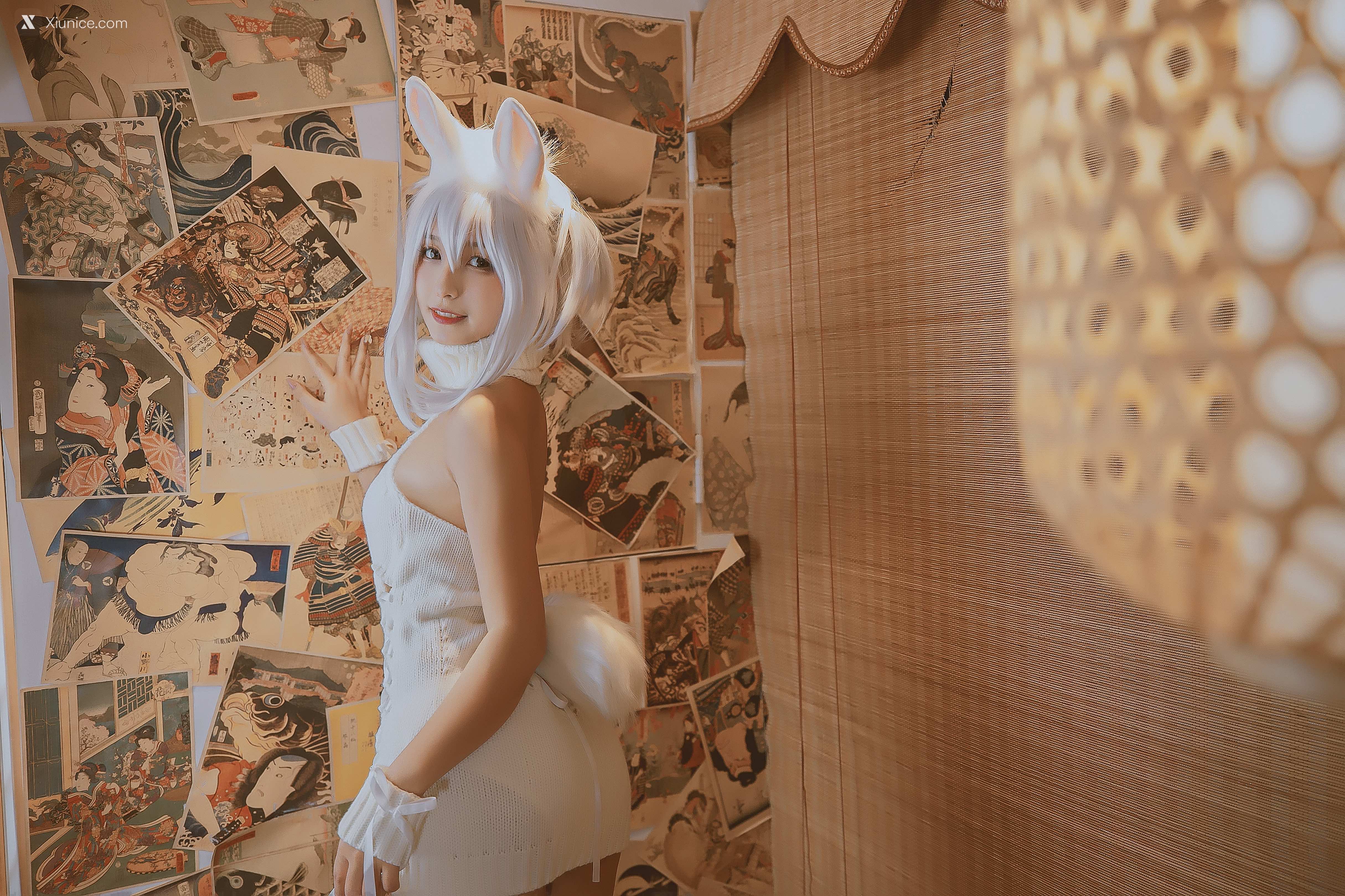 Coser@神楽坂真冬 Vol.060 绝对企画-狼妹&兔娘《危険な耳》 第144张