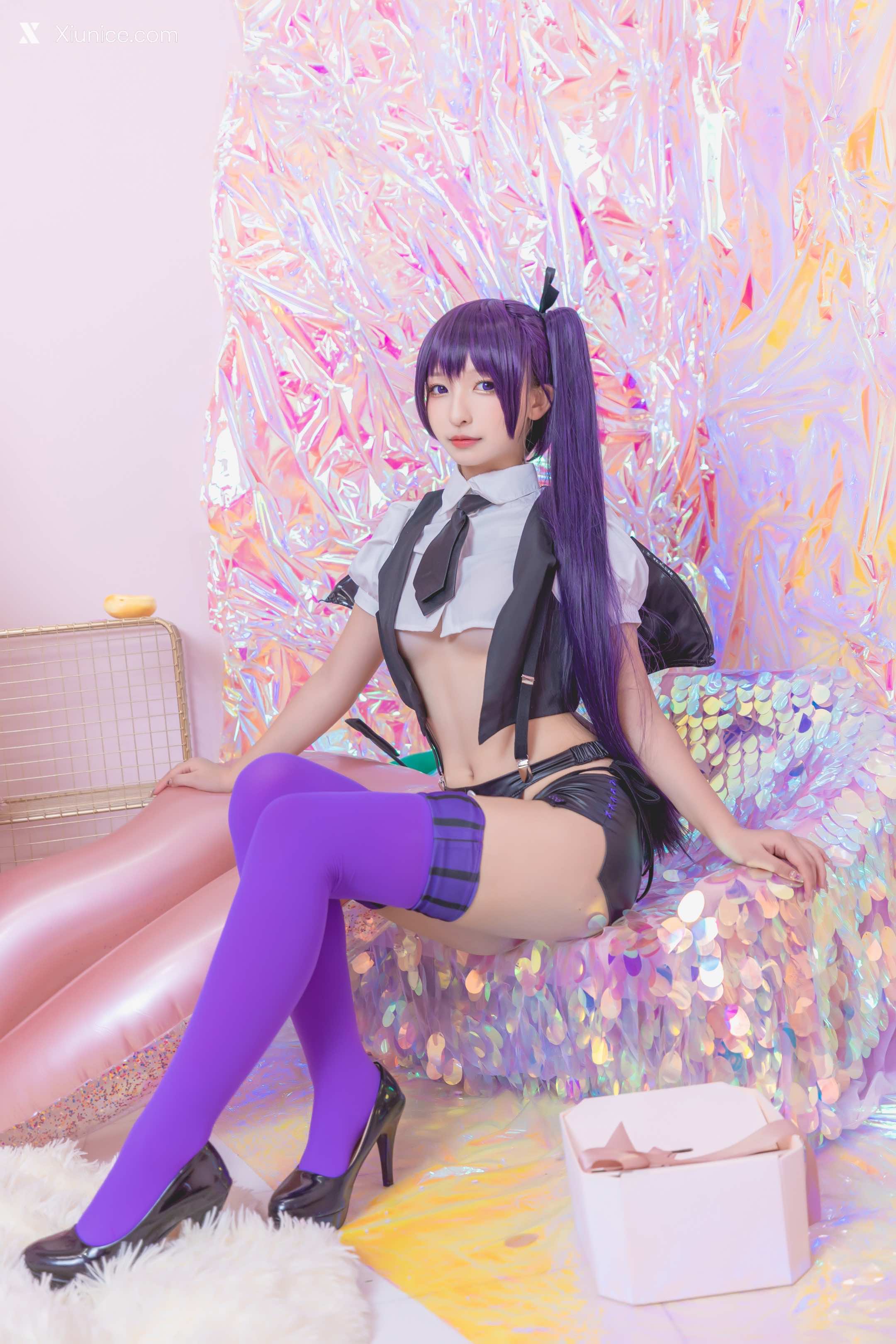 Coser@神楽坂真冬 Vol.064 绝对企画-黛玉&小恶魔《色の香り》 第71张